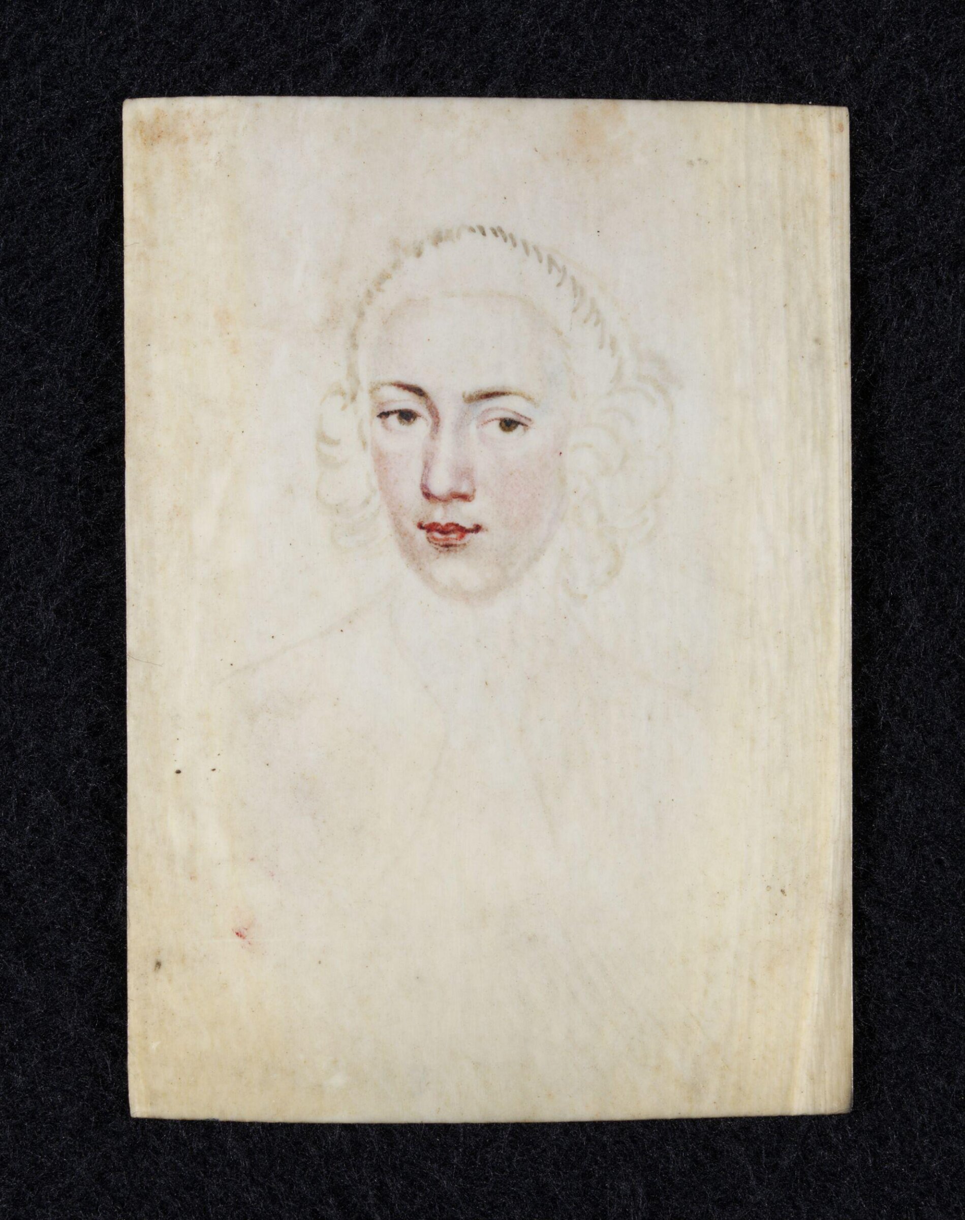 Unfinished portrait of an unknown man, Samuel Finney, ca. 1747-1760