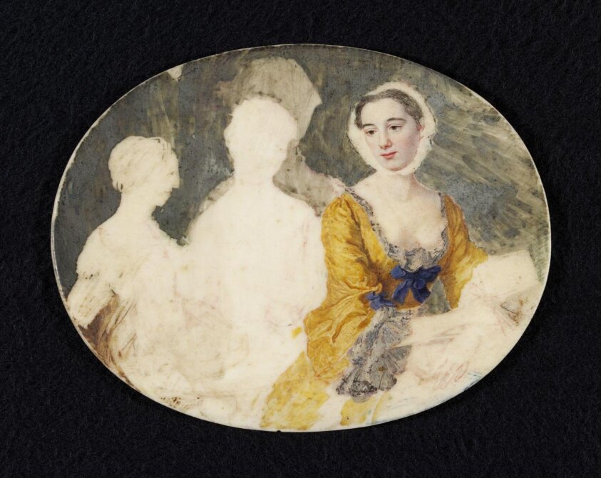 Unfinished group portrait