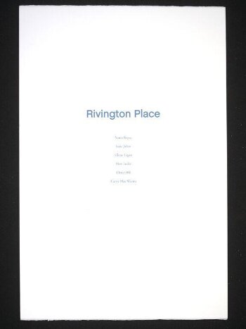 The Rivington Place Portfolio