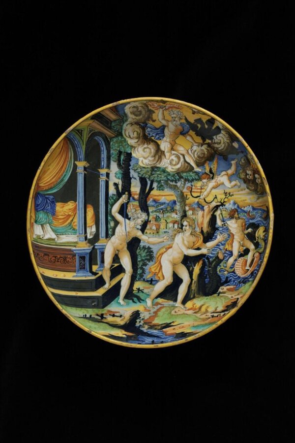 Footed Dish | Della Rovere painter | V&A Explore The Collections
