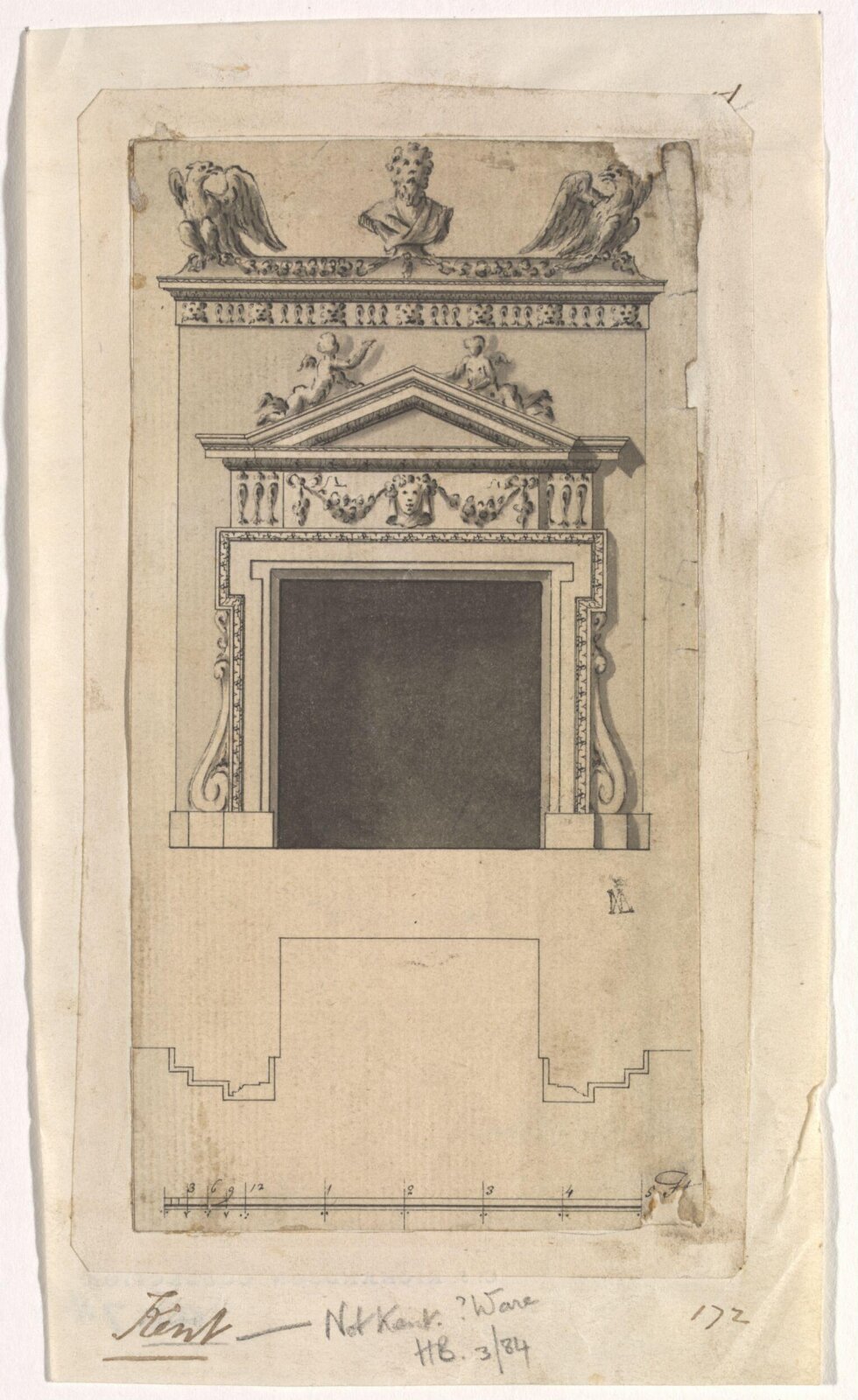 Drawing, c. 17th century - 19th century