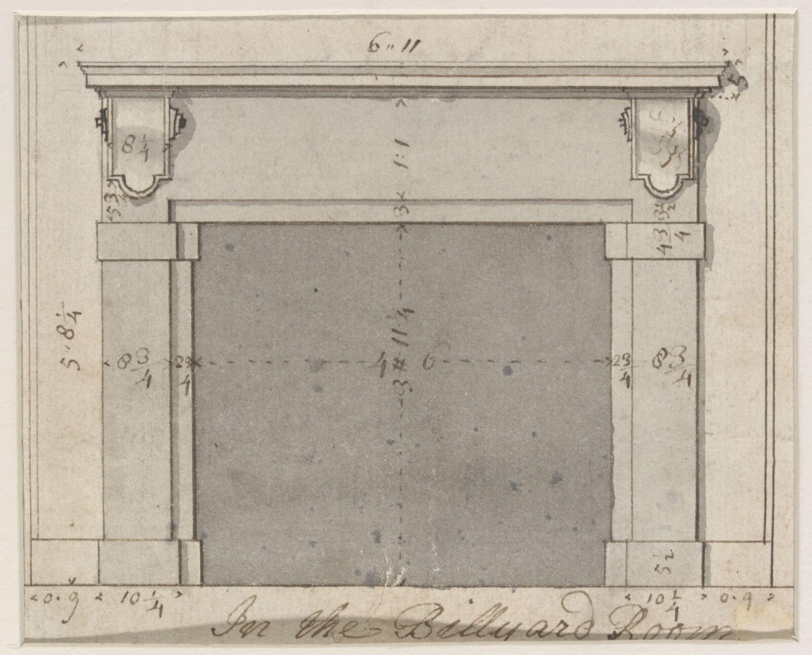 Drawing, Christopher Cass, 1698-1734