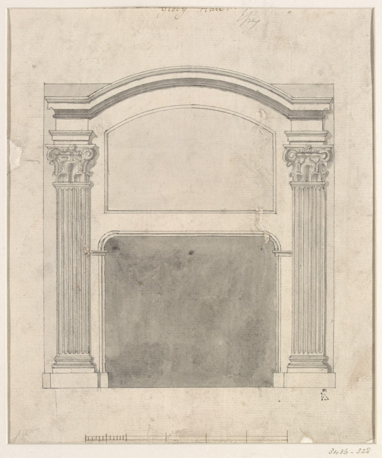 Drawing, Christopher Cass, 1698-1734