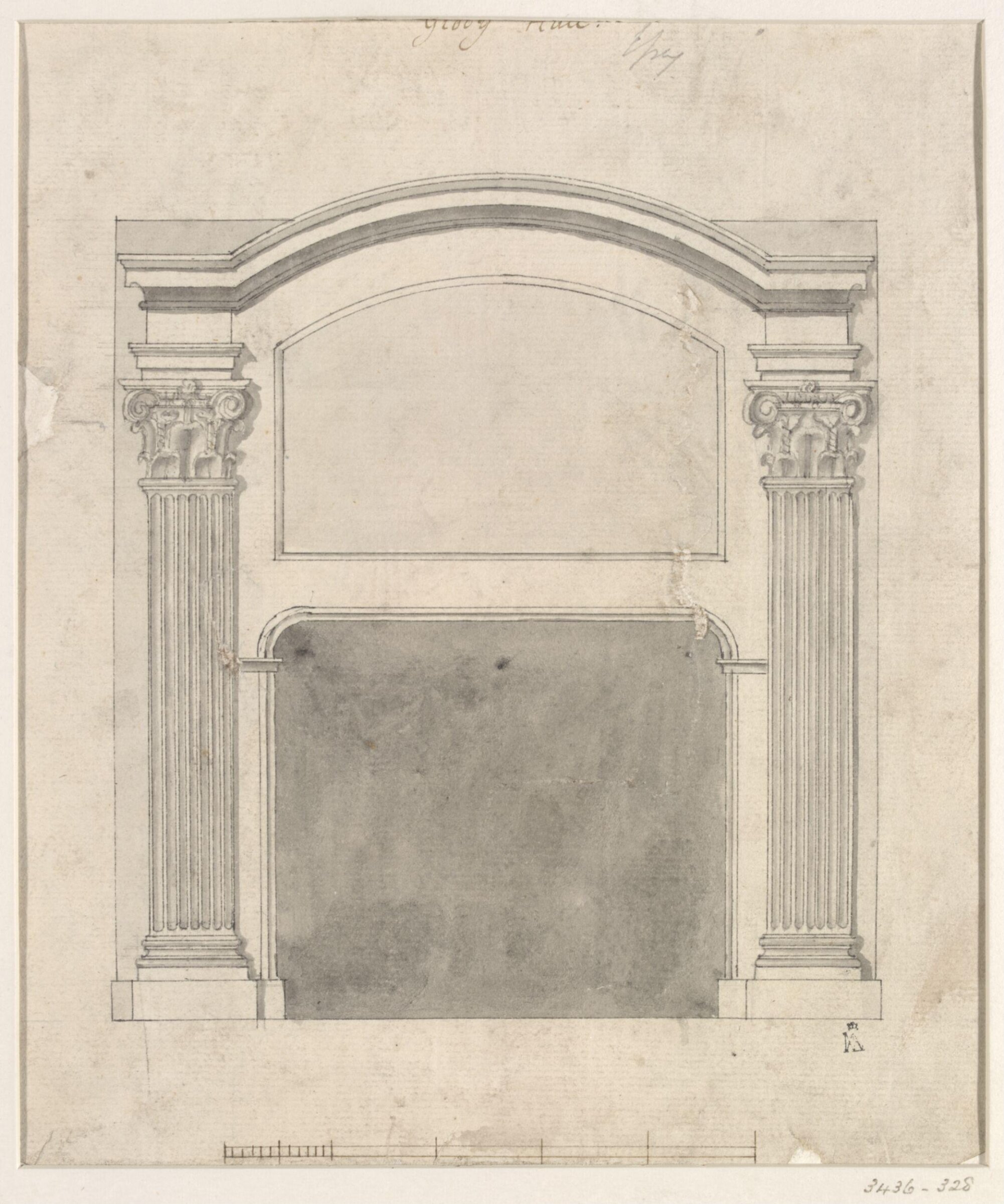 Drawing, Christopher Cass, 1698-1734