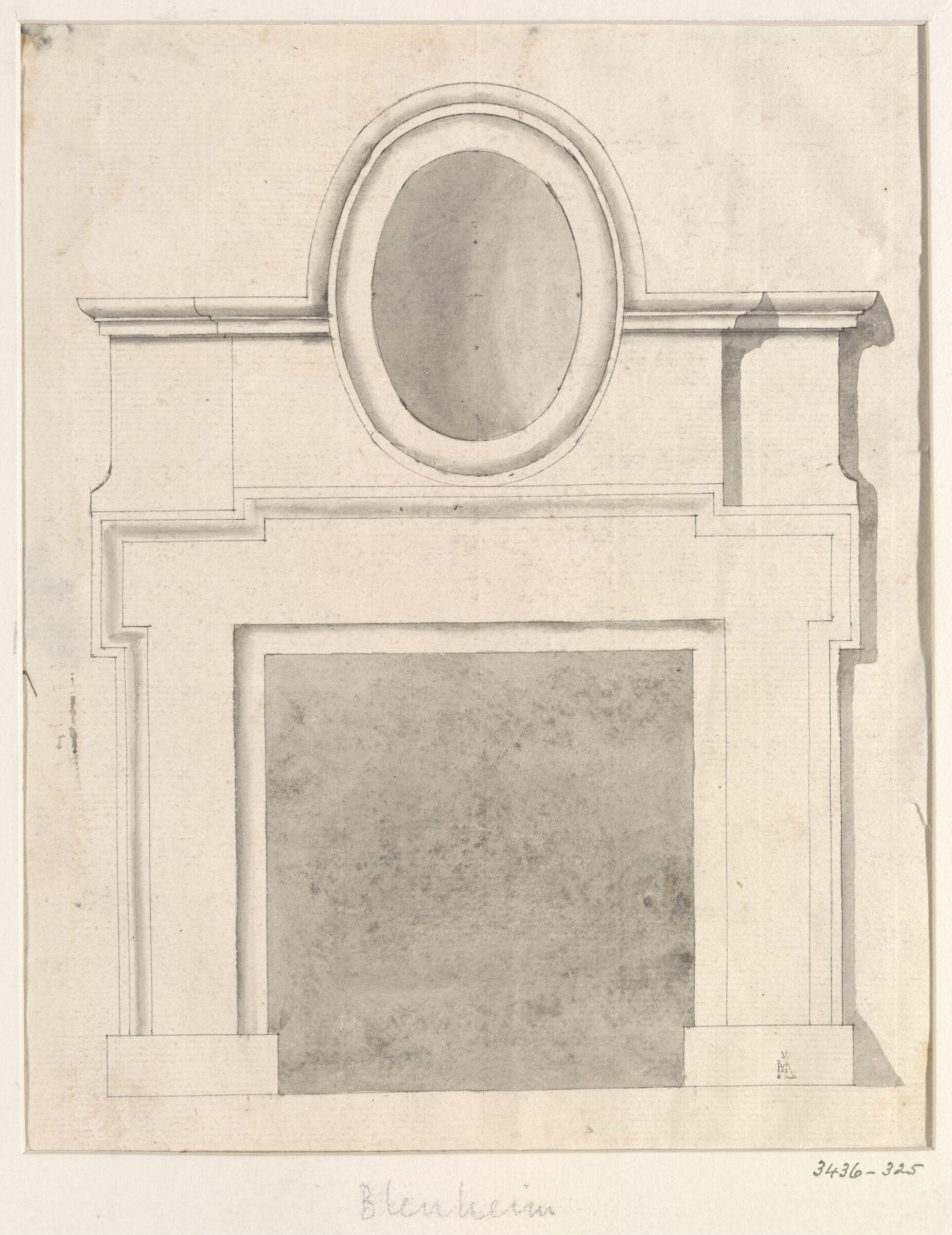 Drawing, Christopher Cass, 1698-1734