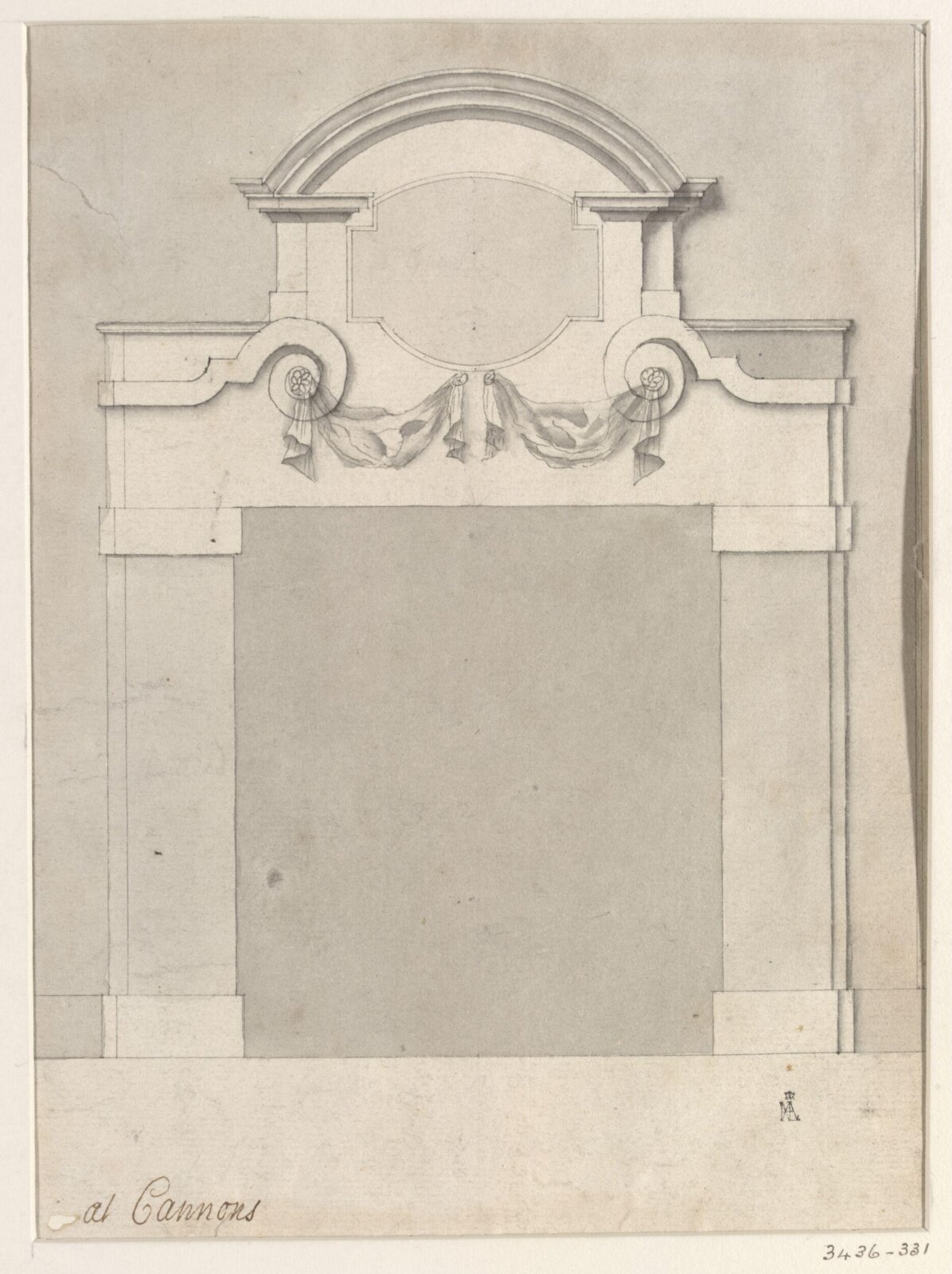 Drawing, Christopher Cass, 1698-1734