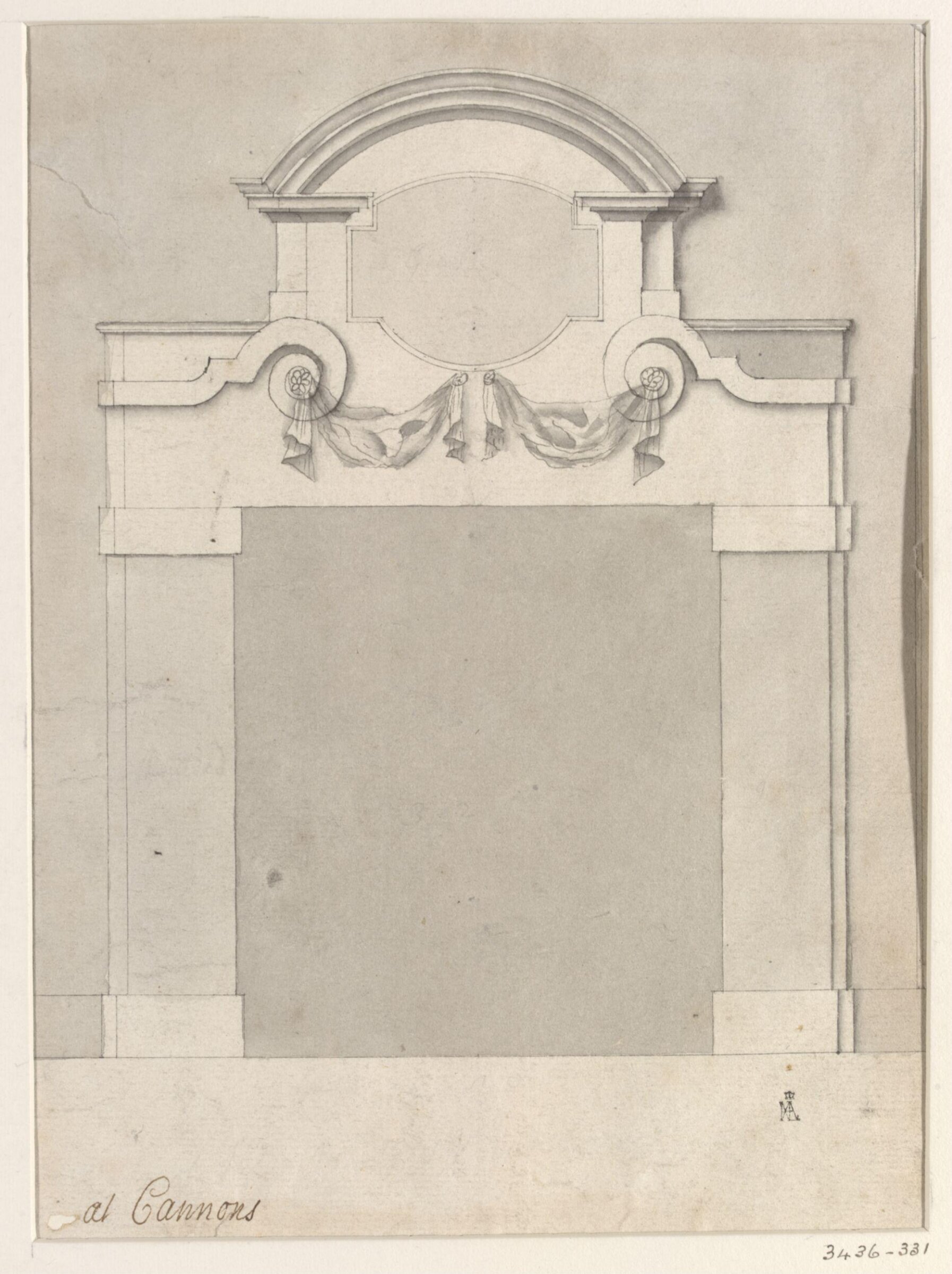 Drawing, Christopher Cass, 1698-1734