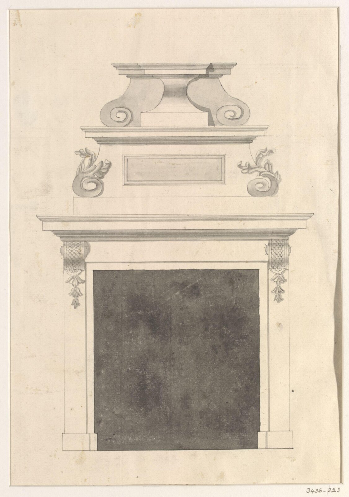 Drawing, Christopher Cass, 1698-1734