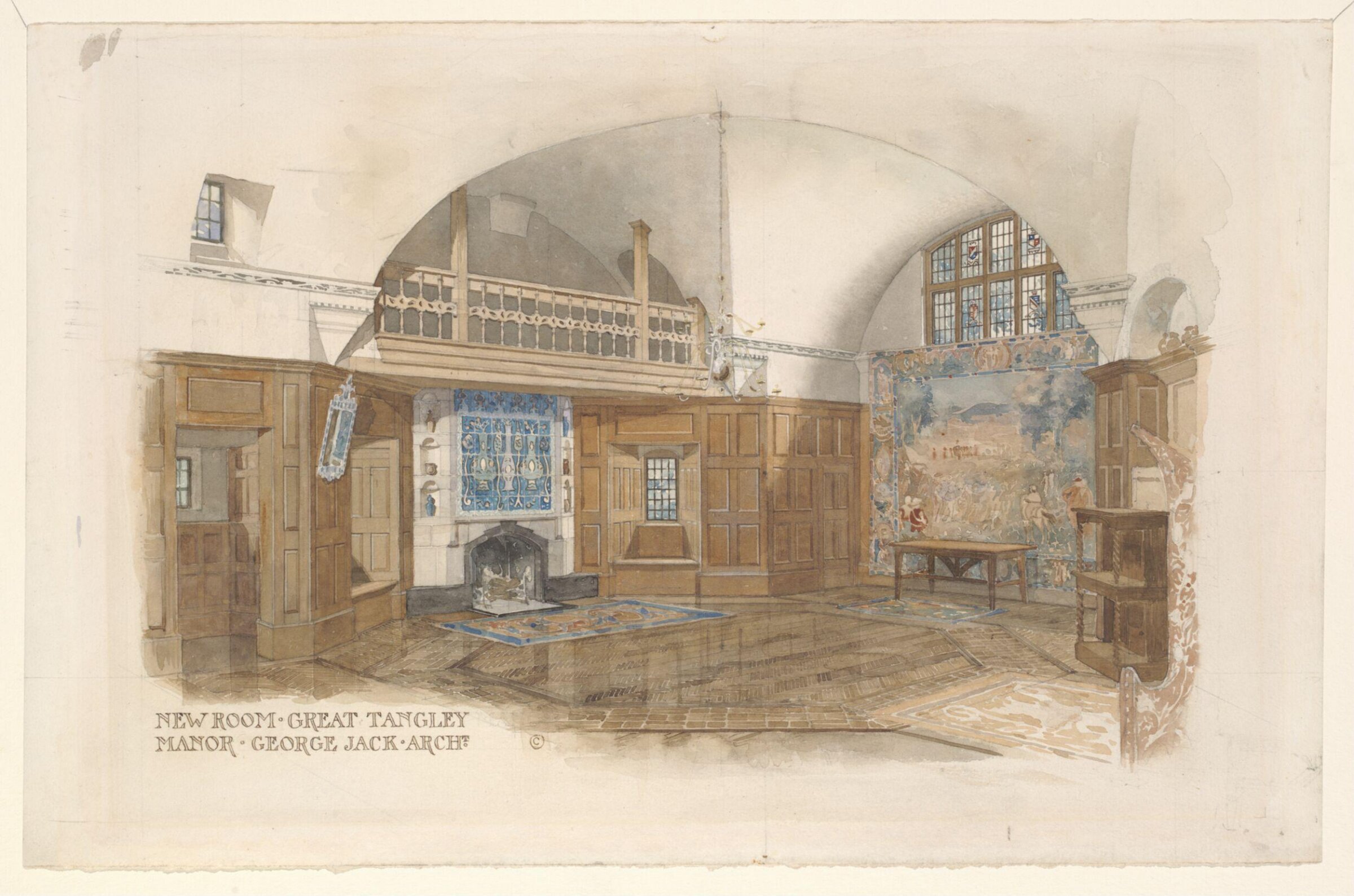 Drawing, George Washington Henry Jack, circa 1902