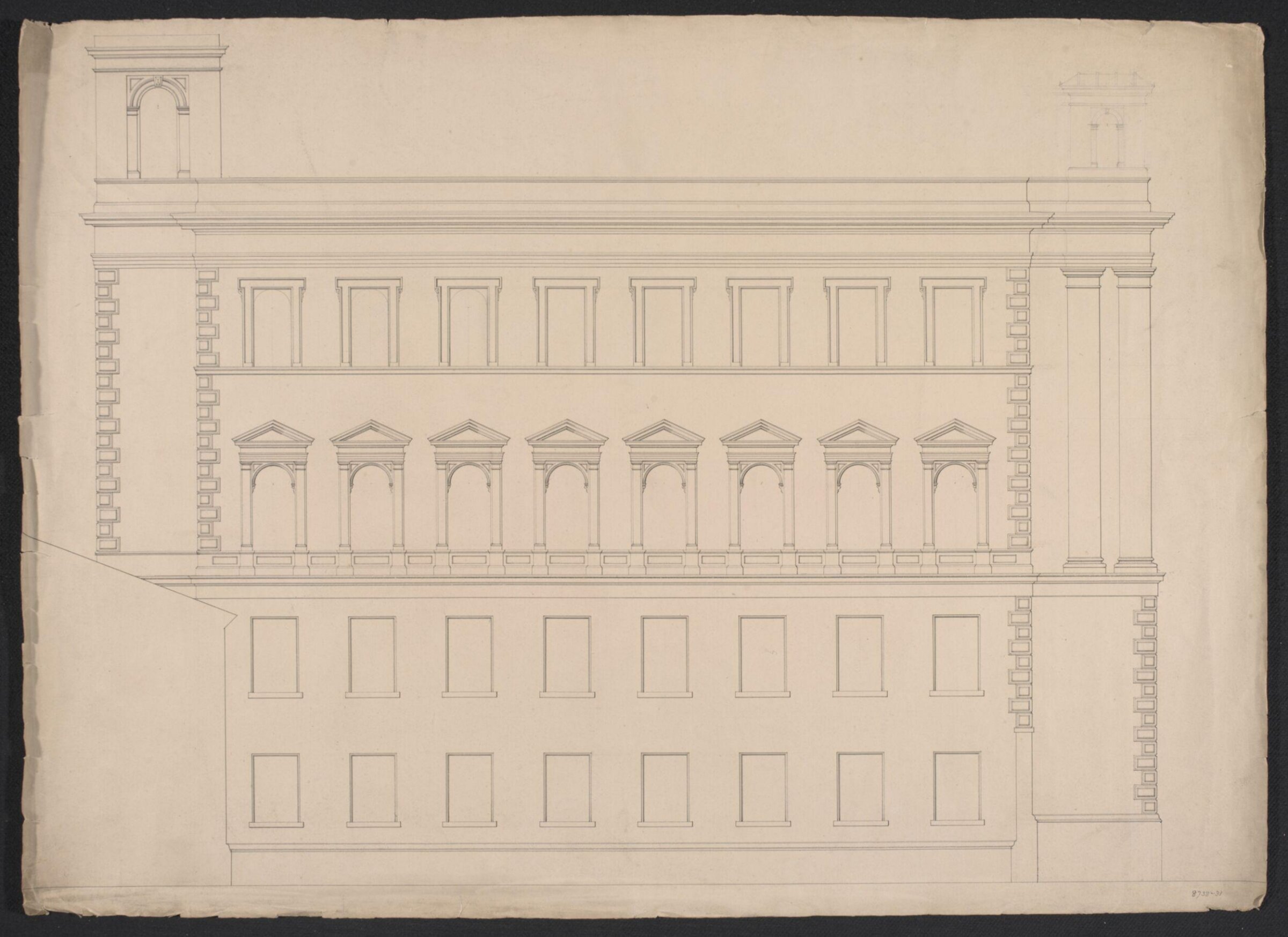 Drawing, John Nash, Late 18th Century - Early 19th Century
