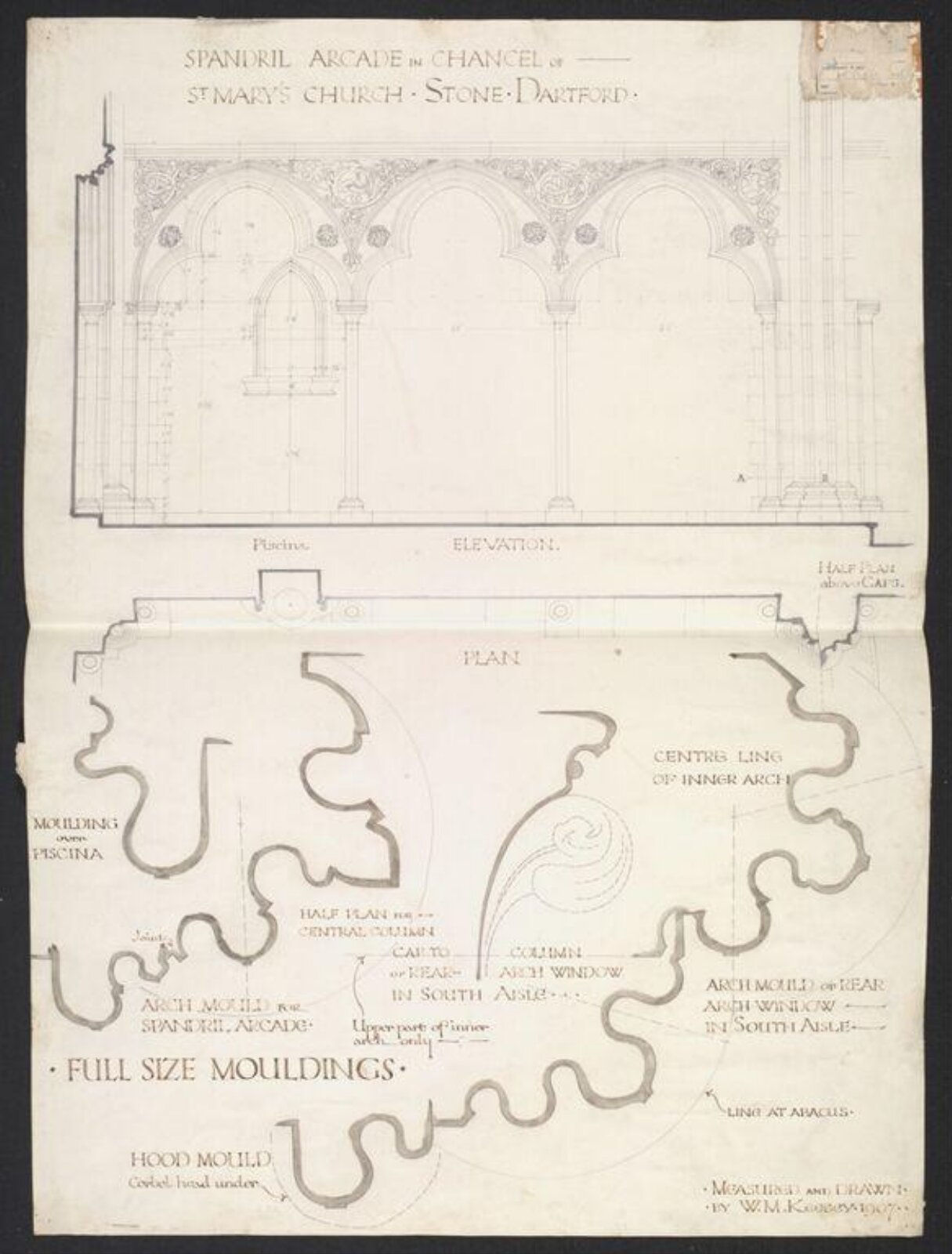 Drawing, Walter Monckton Keesey, 1907
