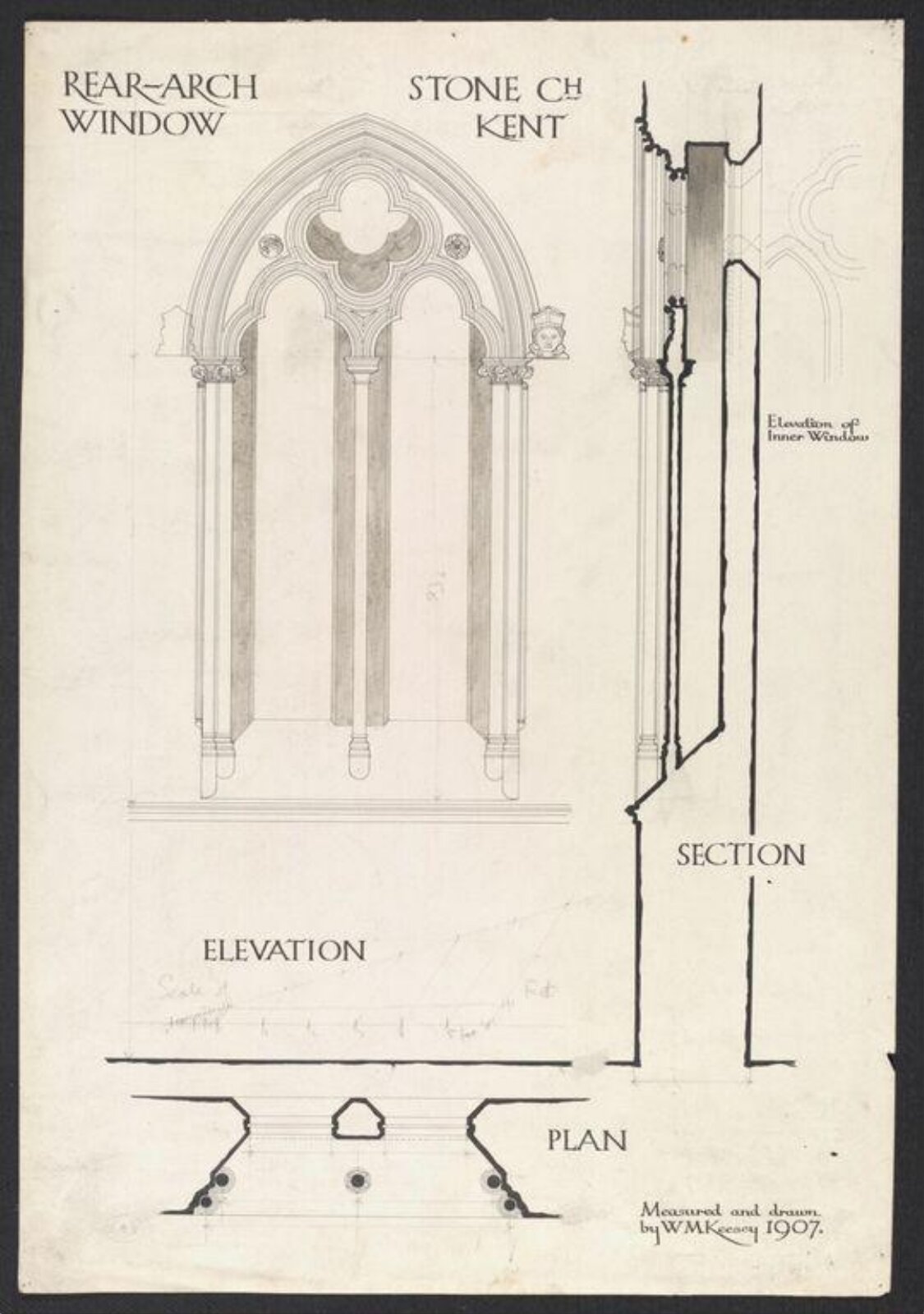 Drawing, Walter Monckton Keesey, 1907
