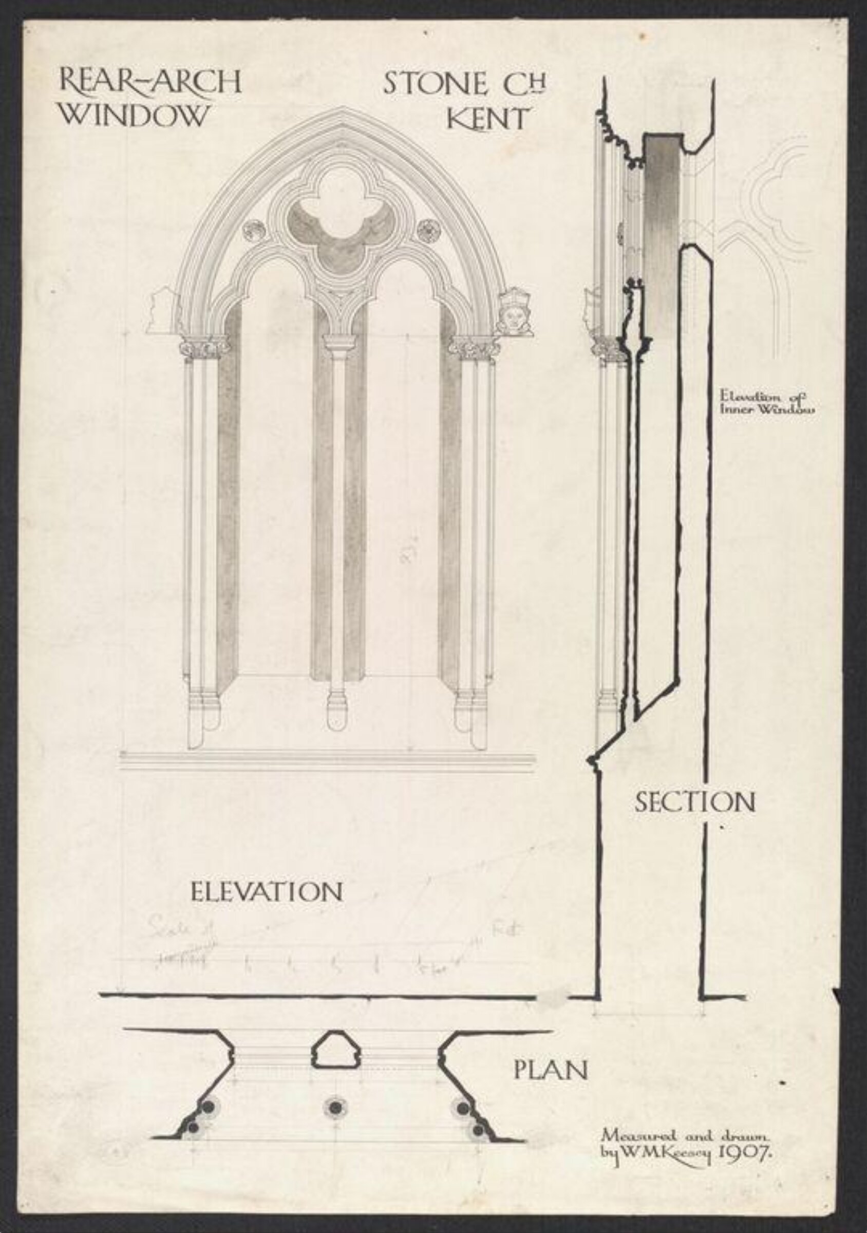 Drawing, Walter Monckton Keesey, 1907