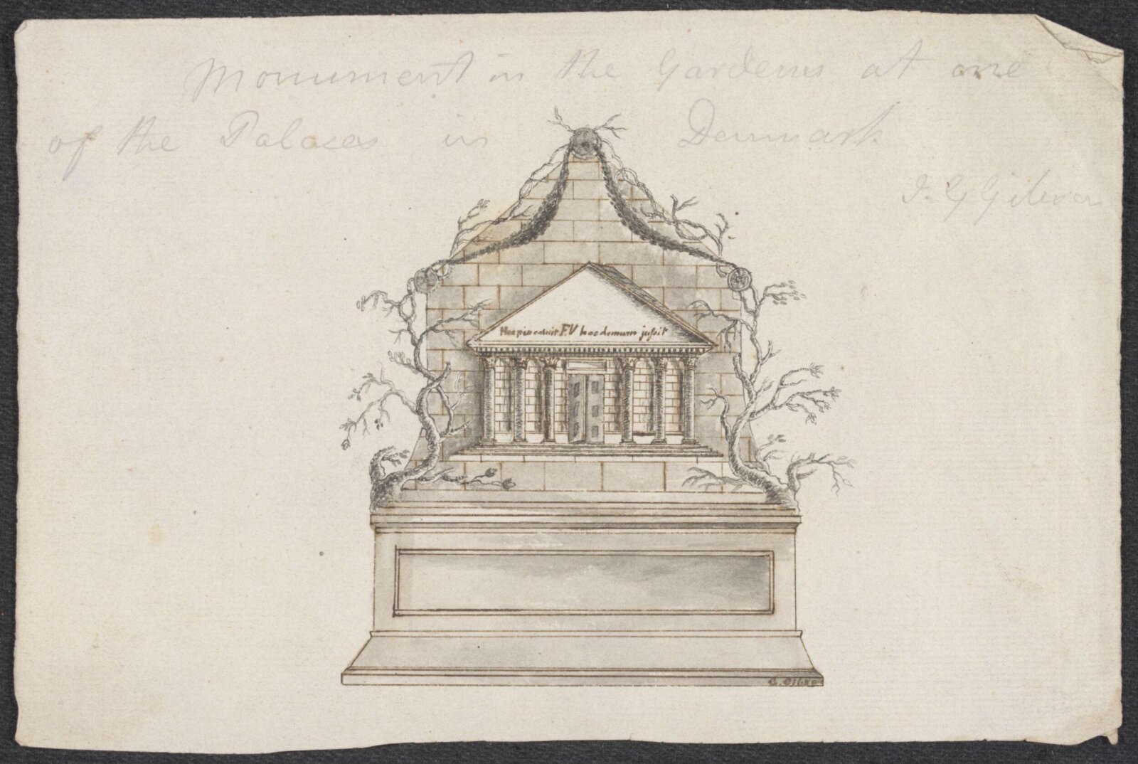 Drawing, John George Gibson, late 18th century-early 19th century
