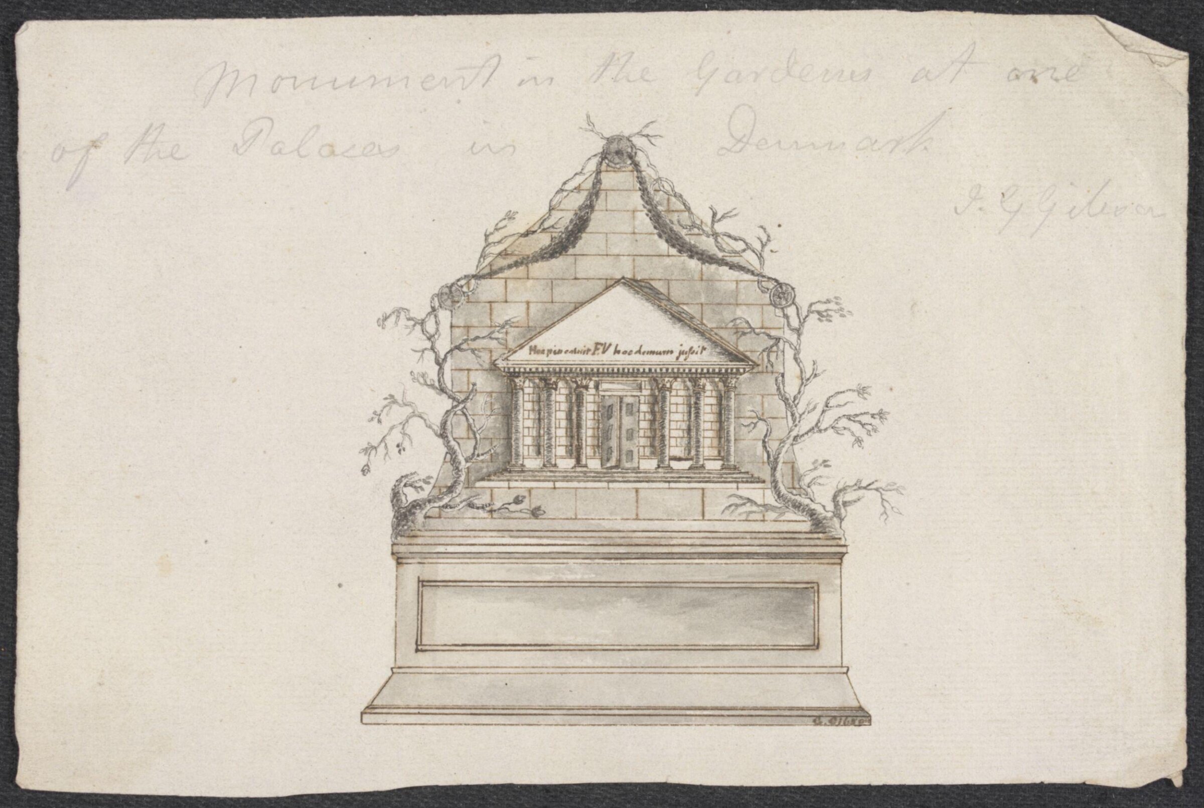 Drawing, John George Gibson, late 18th century-early 19th century