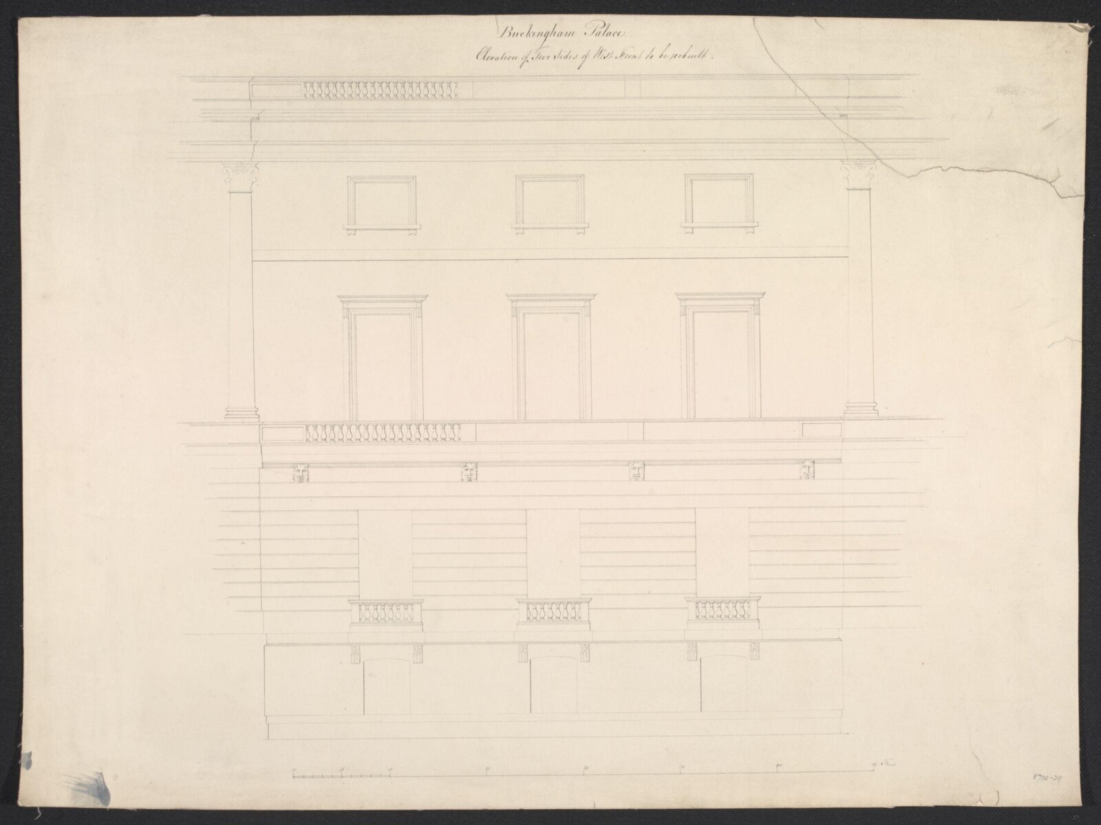 Drawing, John Nash, Late 18th Century - Early 19th Century