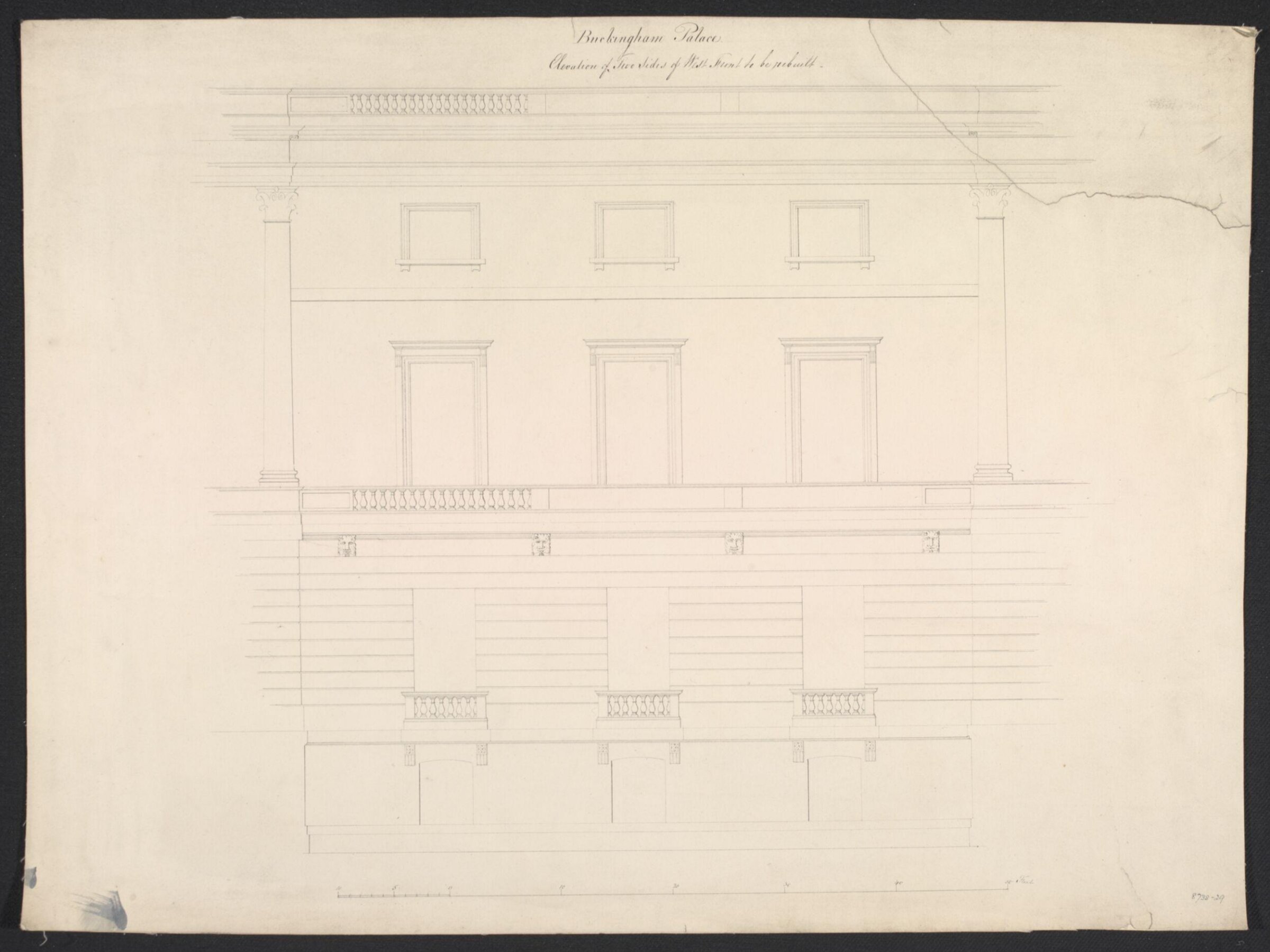 Drawing, John Nash, Late 18th Century - Early 19th Century