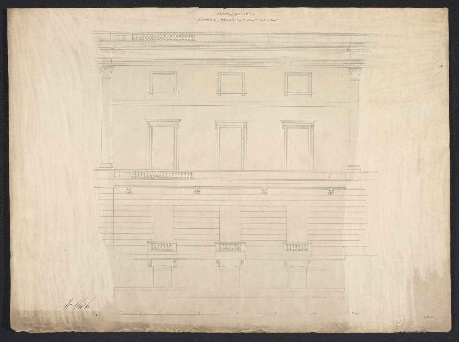 Drawing, John Nash, Late 18th Century - Early 19th Century