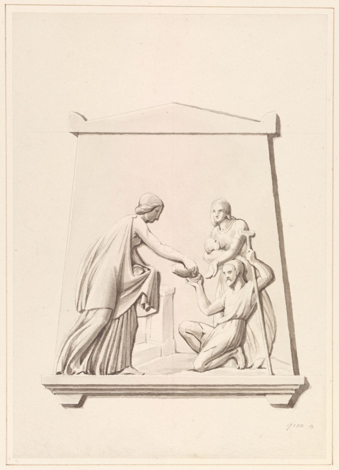 Drawing, Joseph Durham, c. 1834-1877