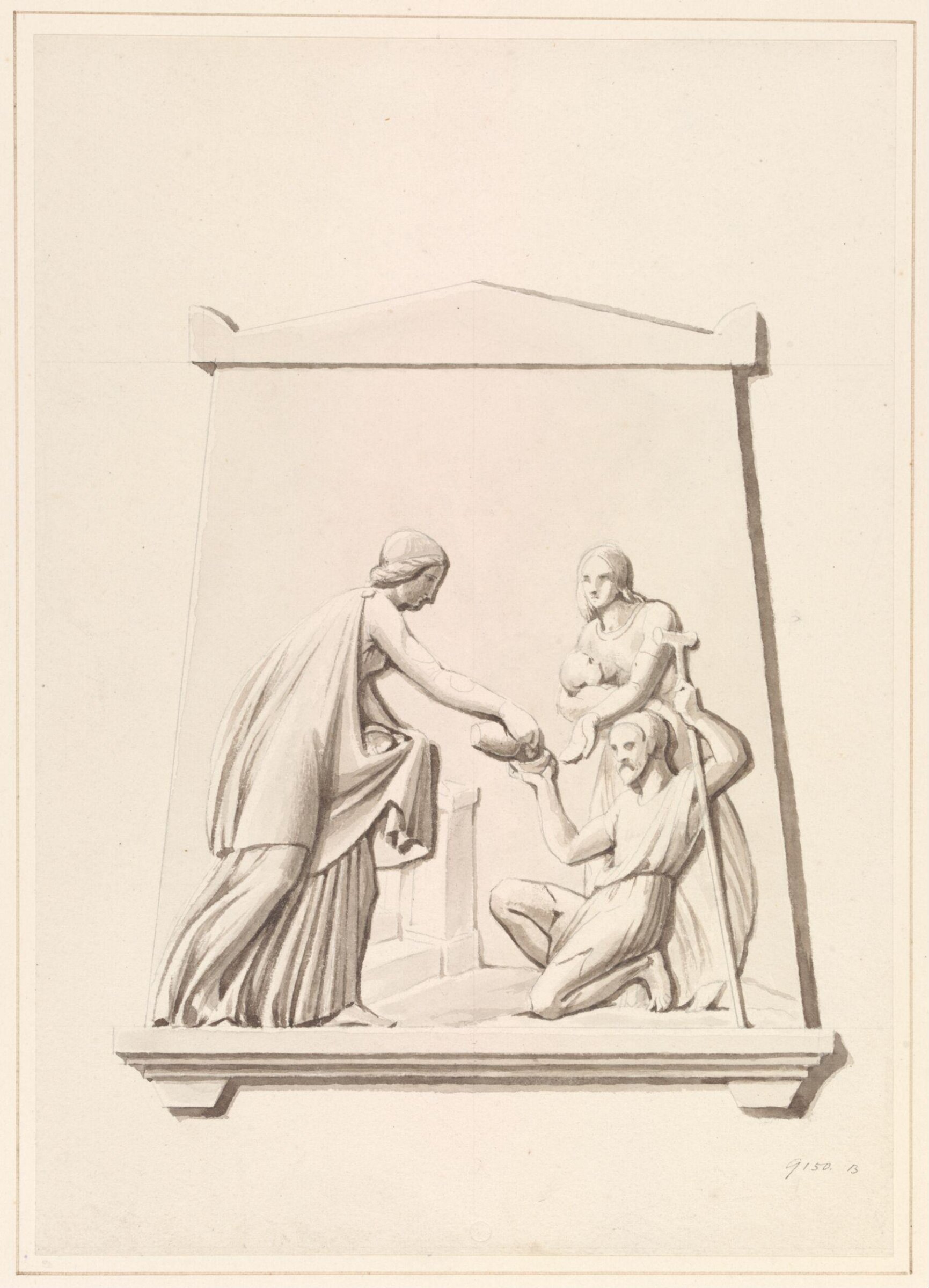 Drawing, Joseph Durham, c. 1834-1877