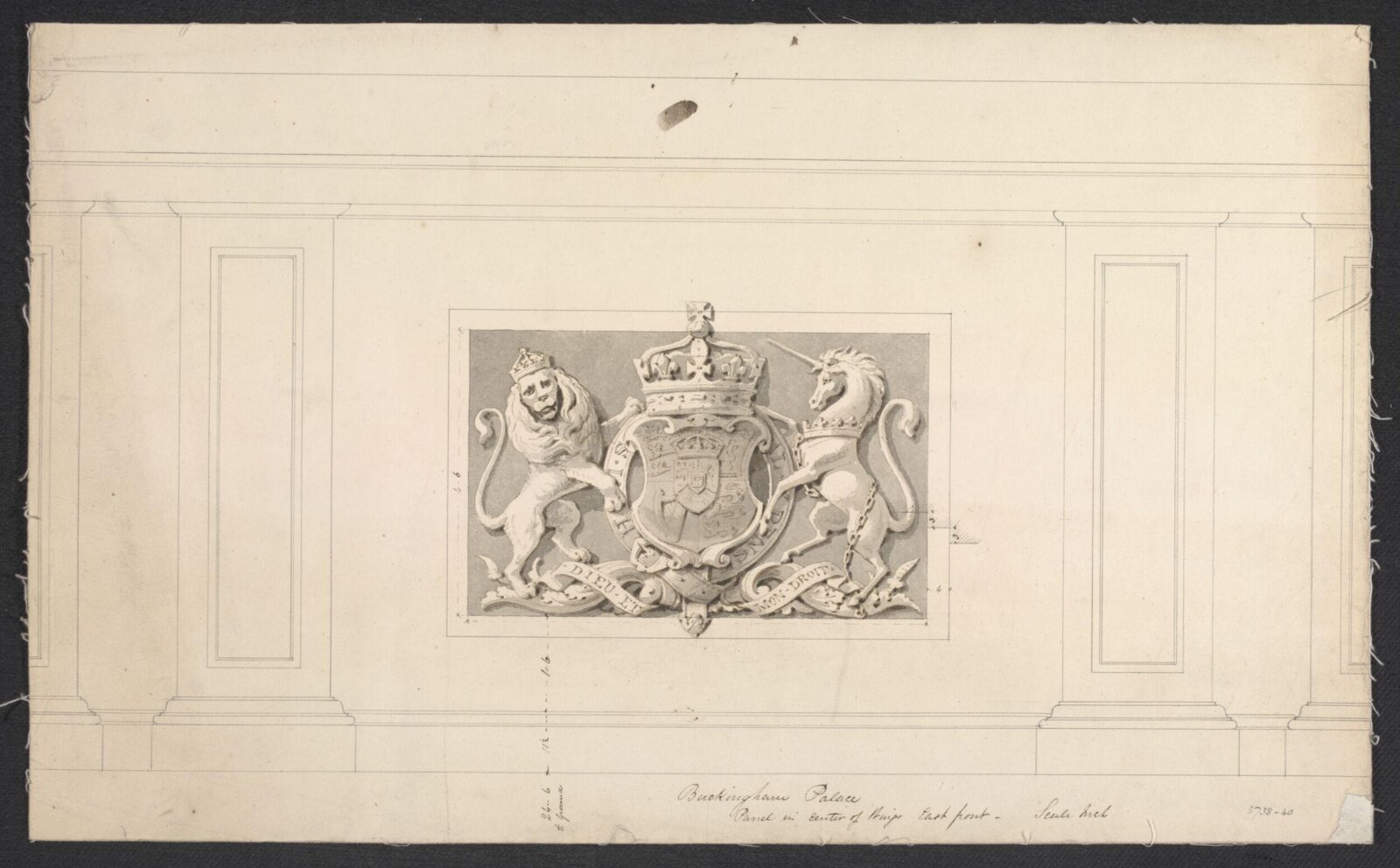 Drawing, John Nash, Late 18th Century - Early 19th Century