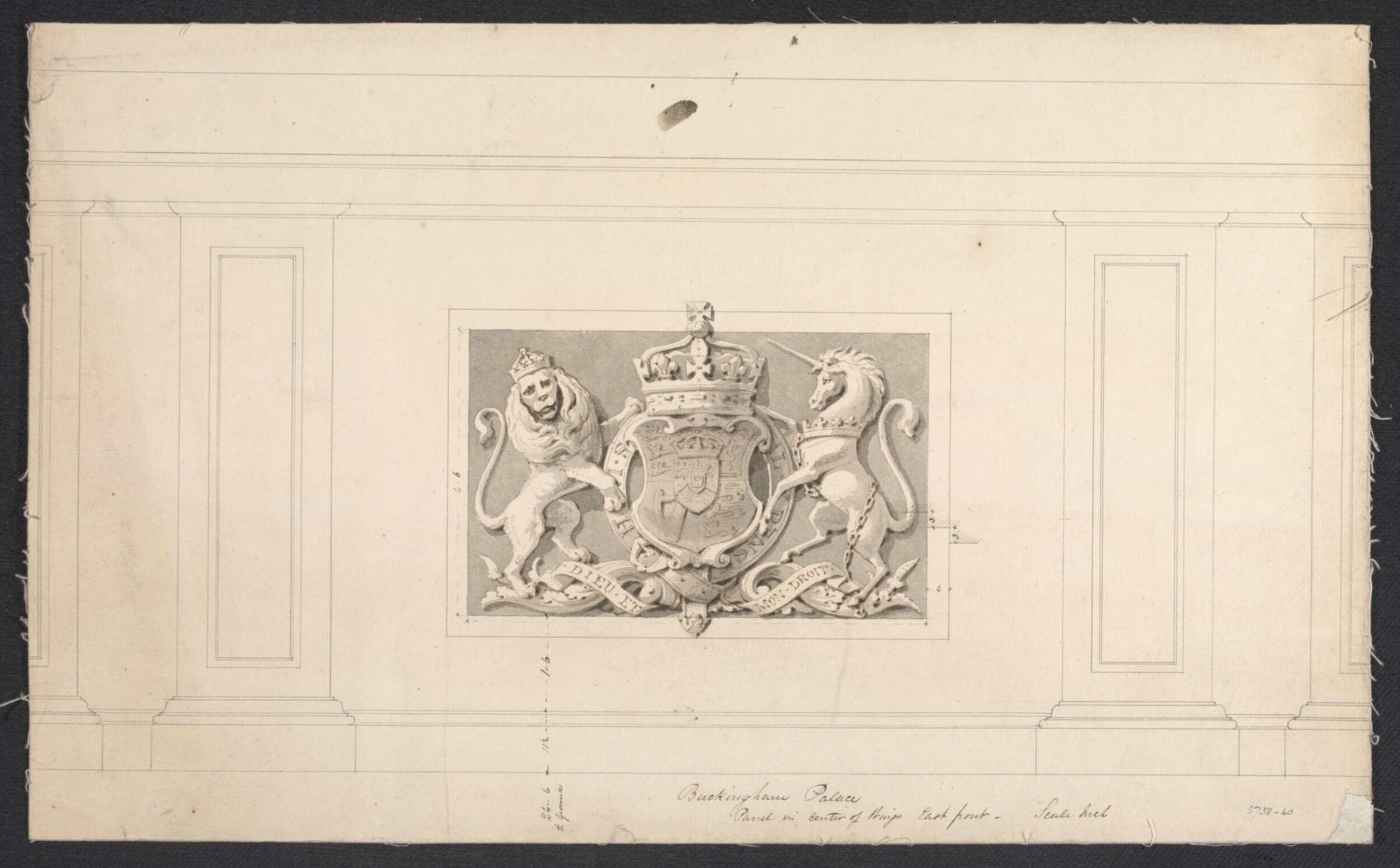 Drawing, John Nash, Late 18th Century - Early 19th Century