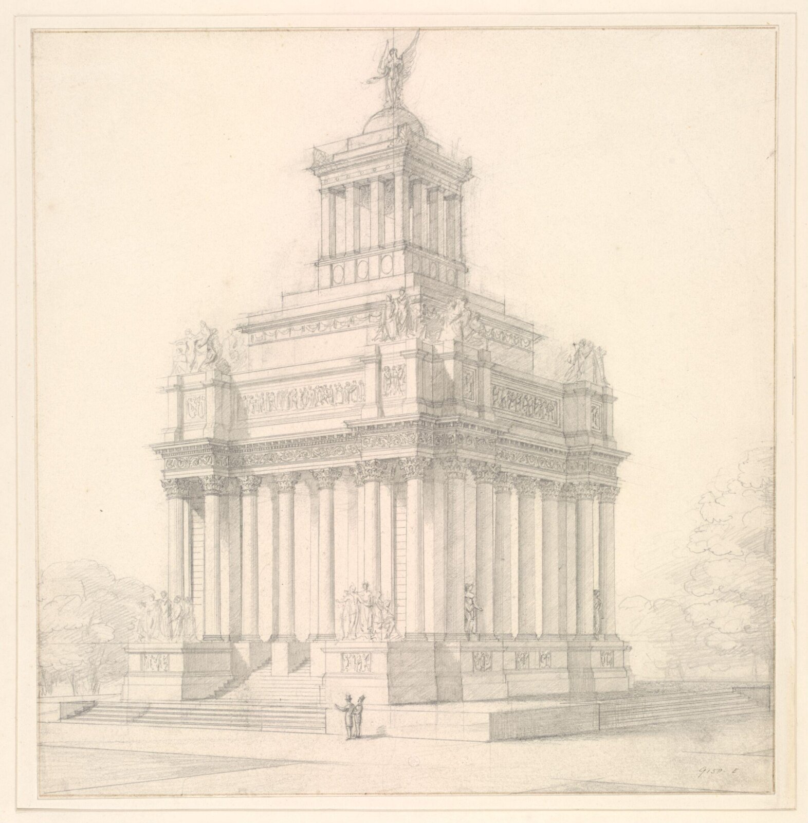 Drawing, Joseph Durham, 1861-1877