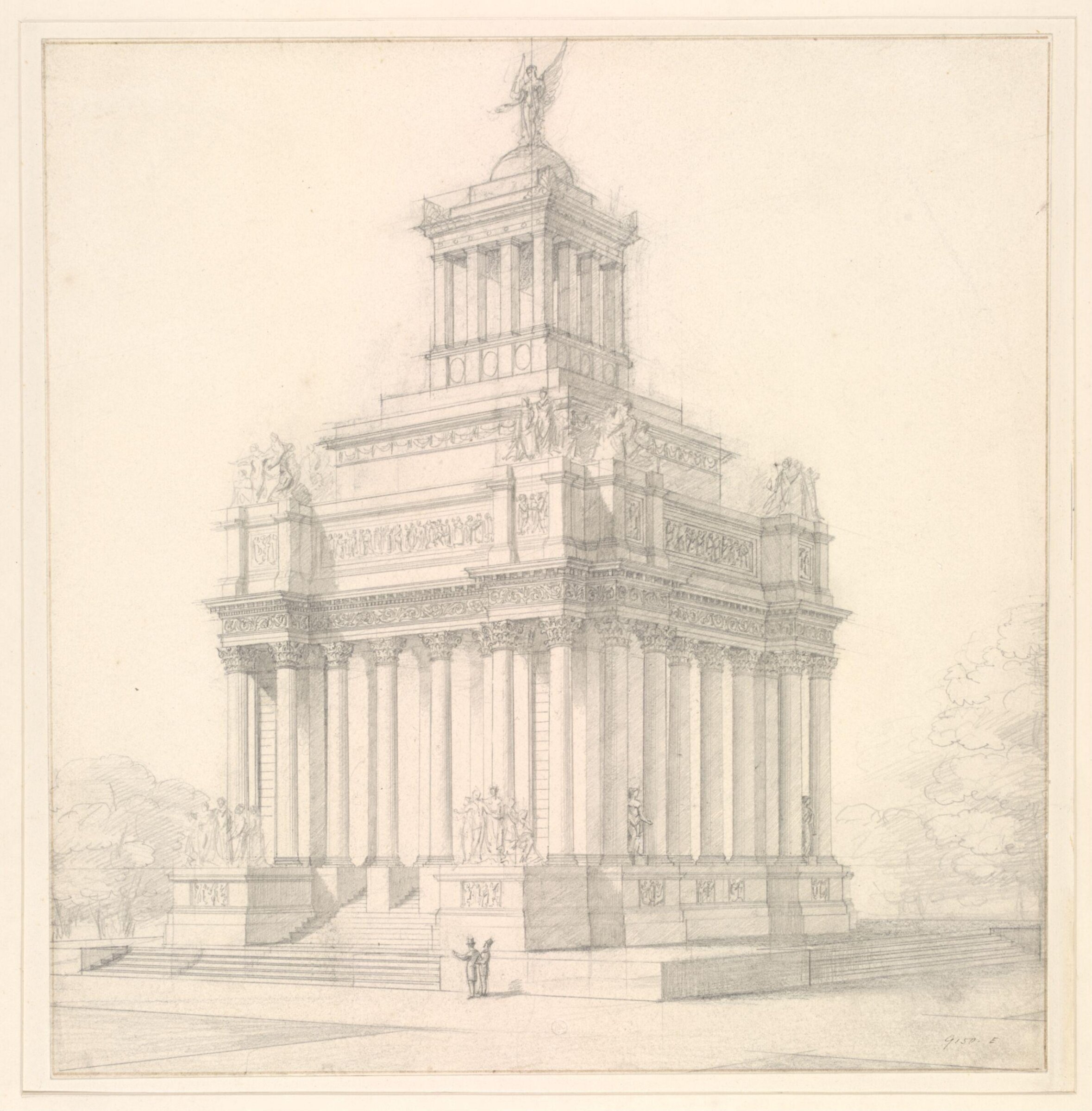 Drawing, Joseph Durham, 1861-1877