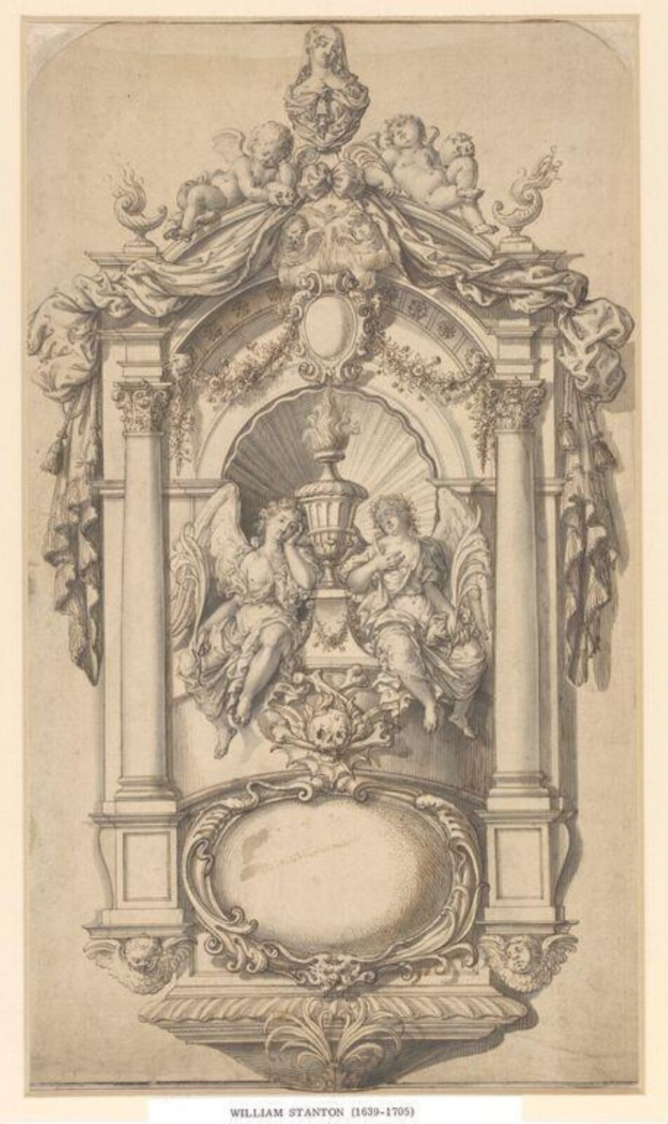 Drawing, William Stanton, c. 1692-1705
