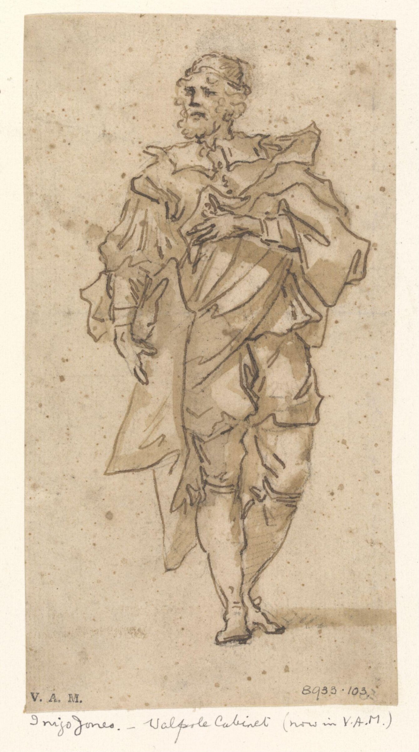 Drawing, William Kent, ca. 1727