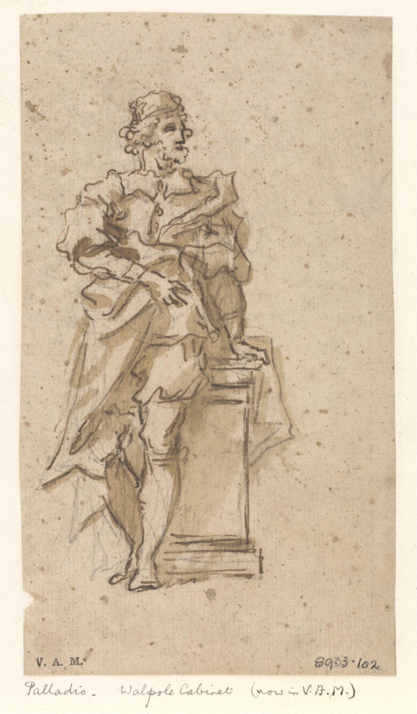 Drawing, William Kent, ca. 1727.