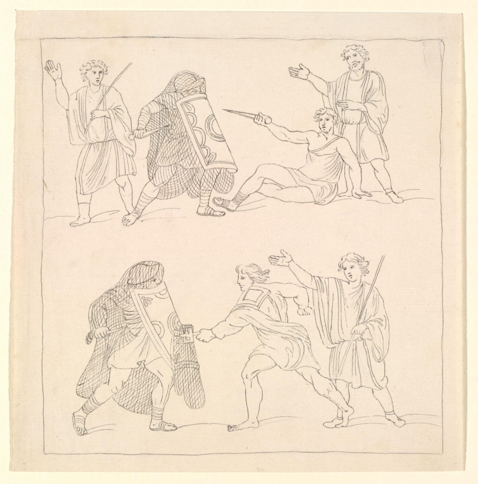 Drawing, William Kent, 18th century
