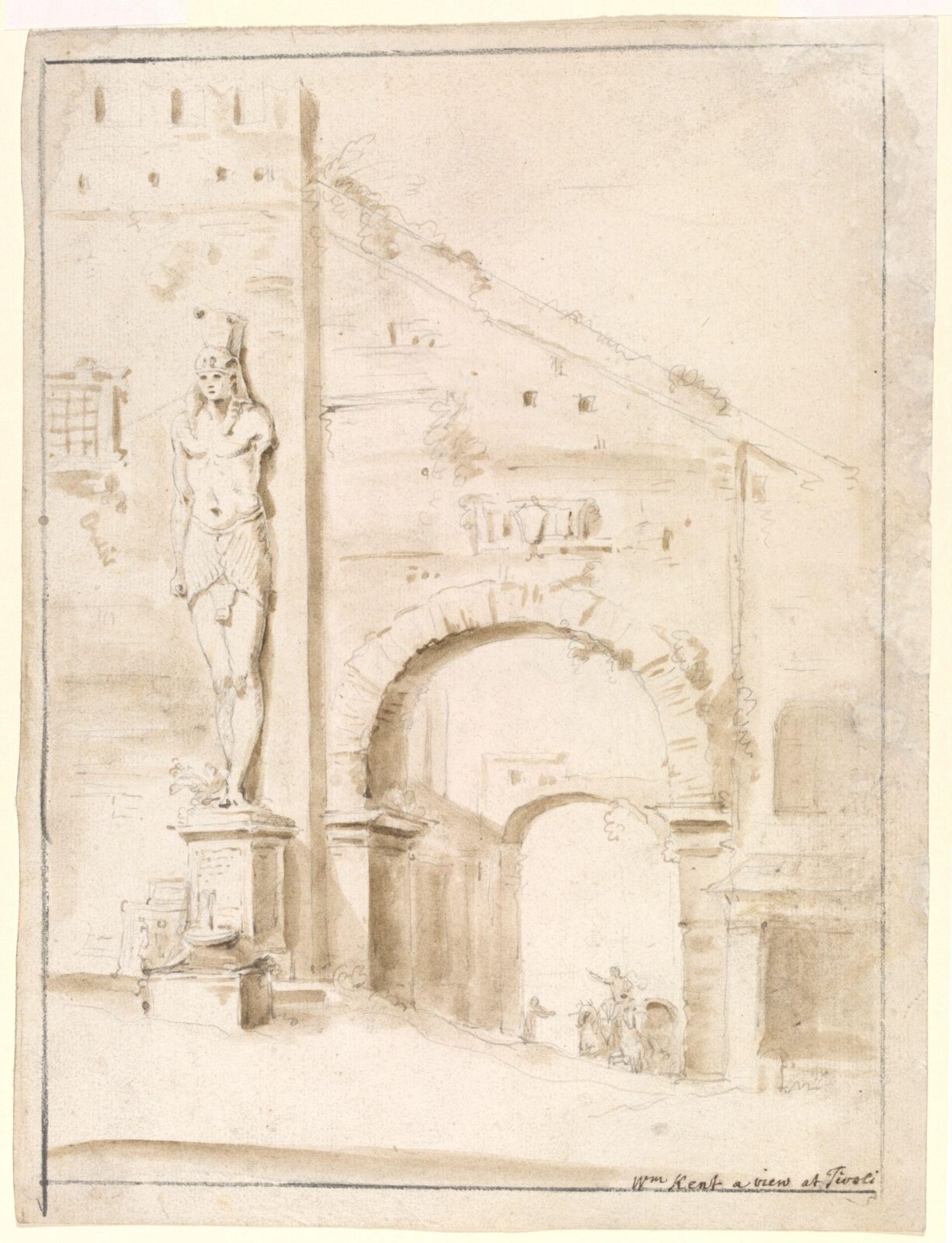 Drawing, William Kent, ca.1709-1719