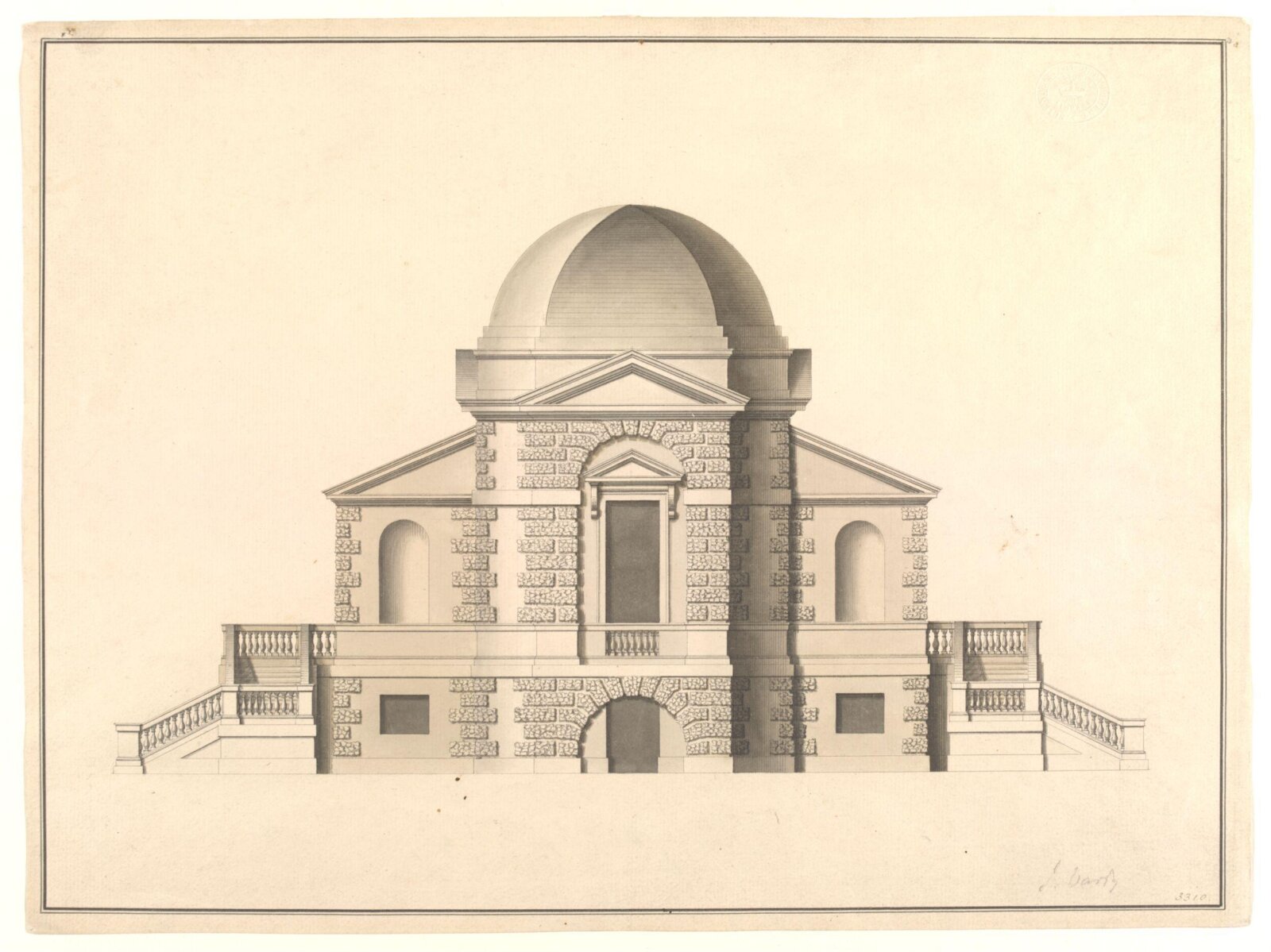Drawing, William Kent, 18th century