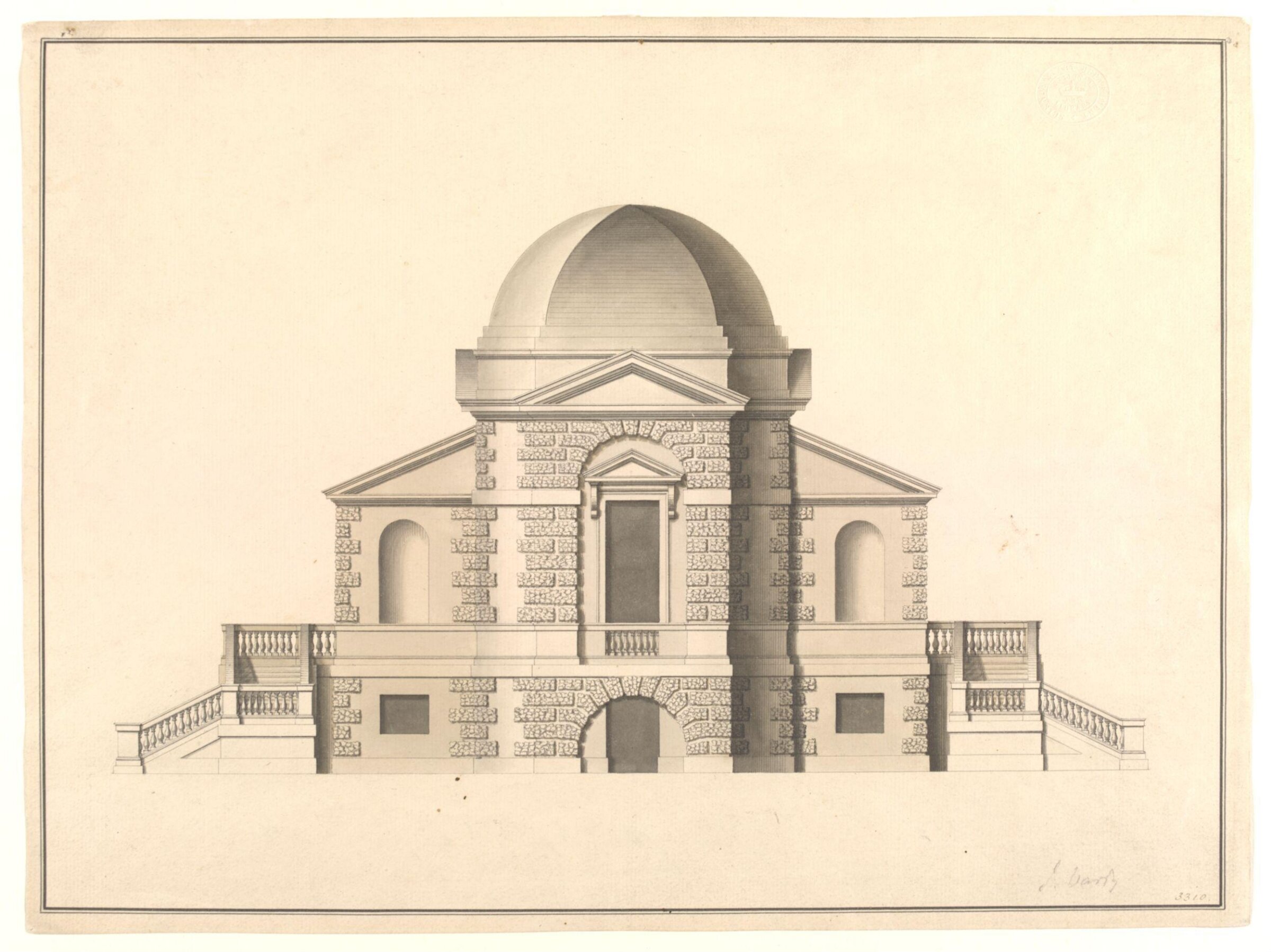 Drawing, William Kent, 18th century