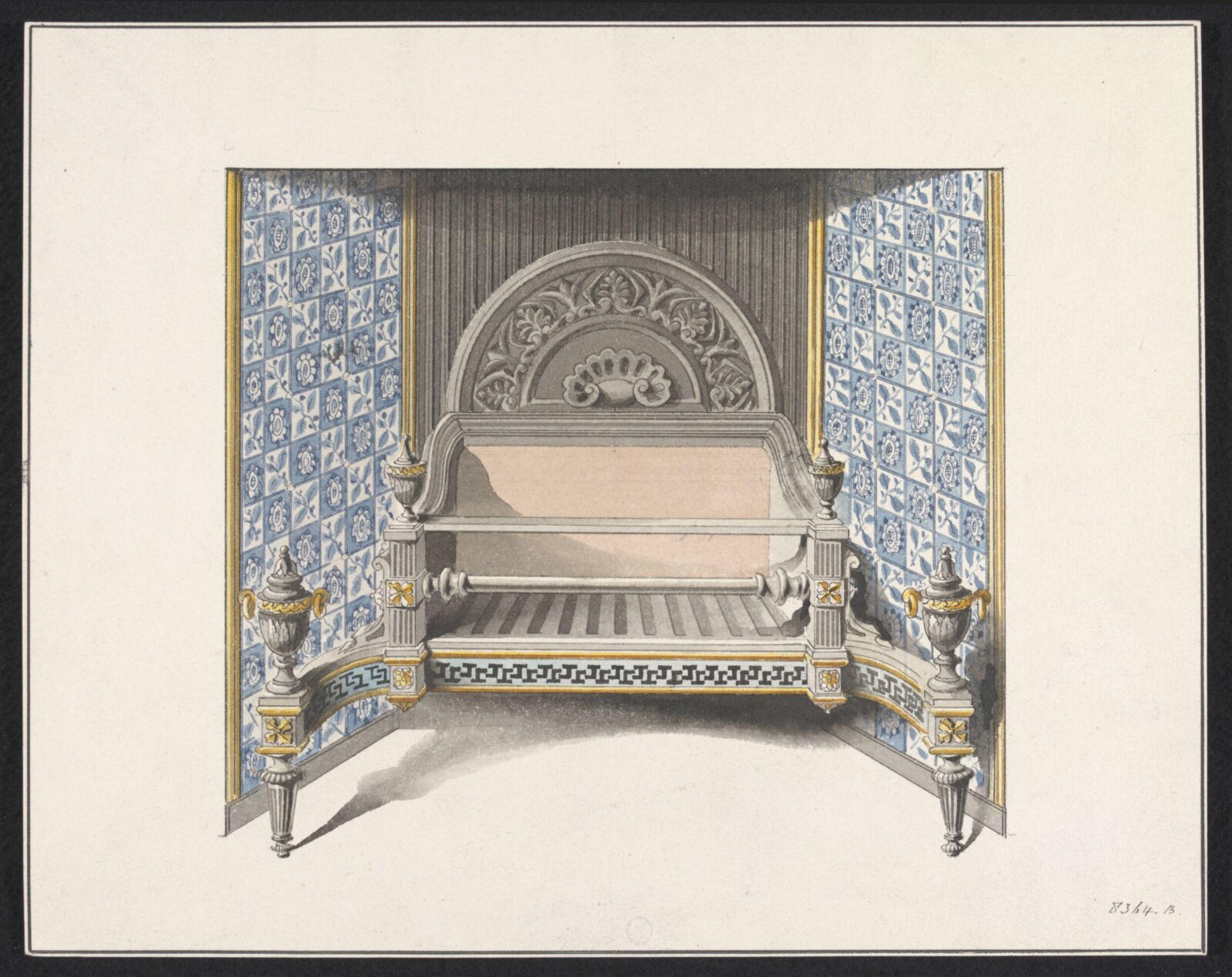 Design for interior decoration., Owen Jones, 1809 - 1874