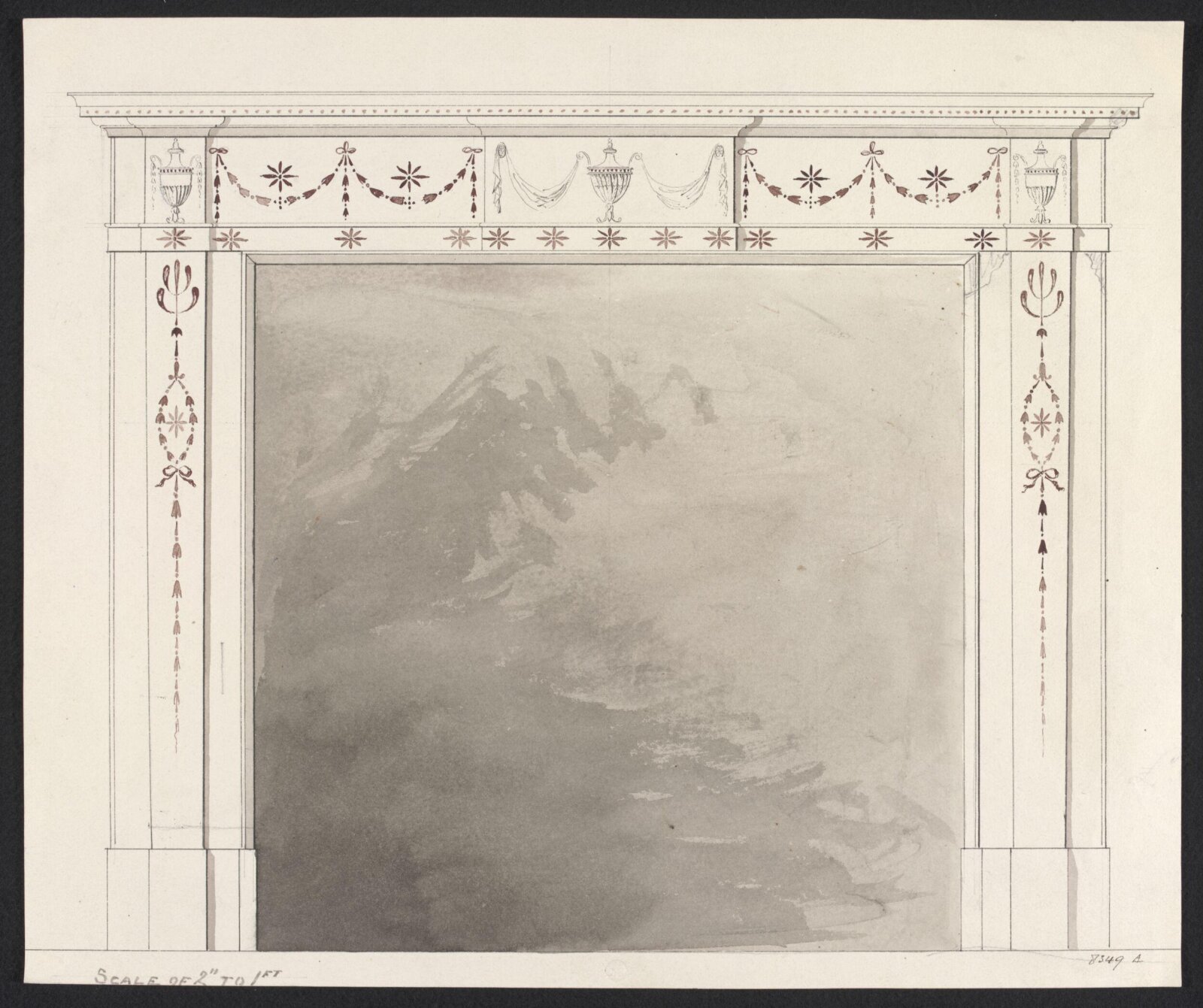 Design for interior decoration., Owen Jones, 1809 - 1874