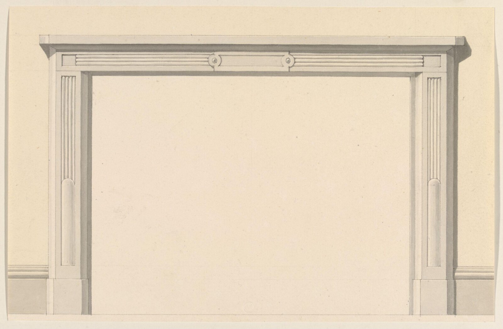 Drawing, c. mid 18th century - mid 19th century