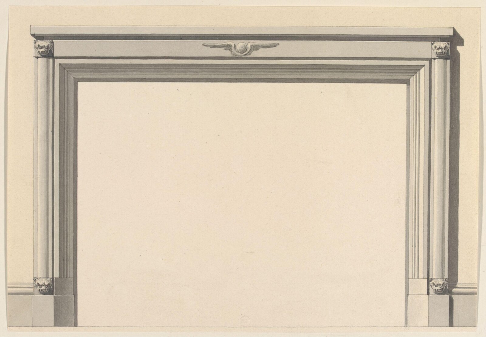 Drawing, c. mid 18th century - mid 19th century