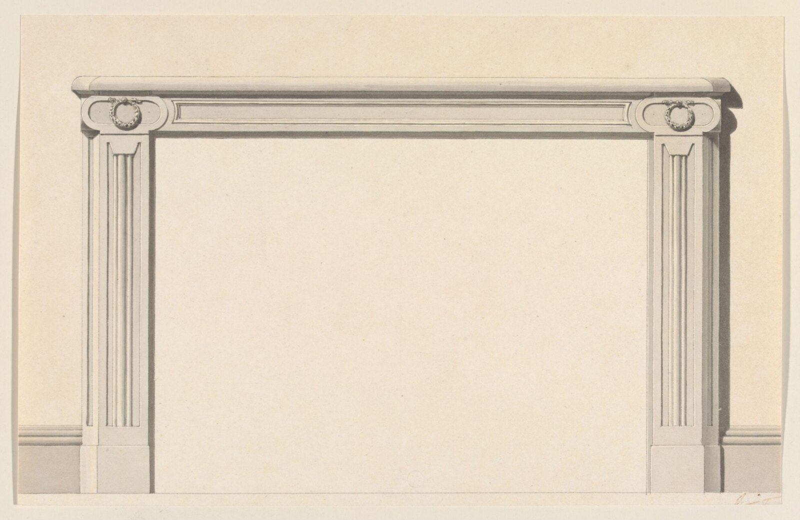 Drawing, c. mid 18th century - mid 19th century