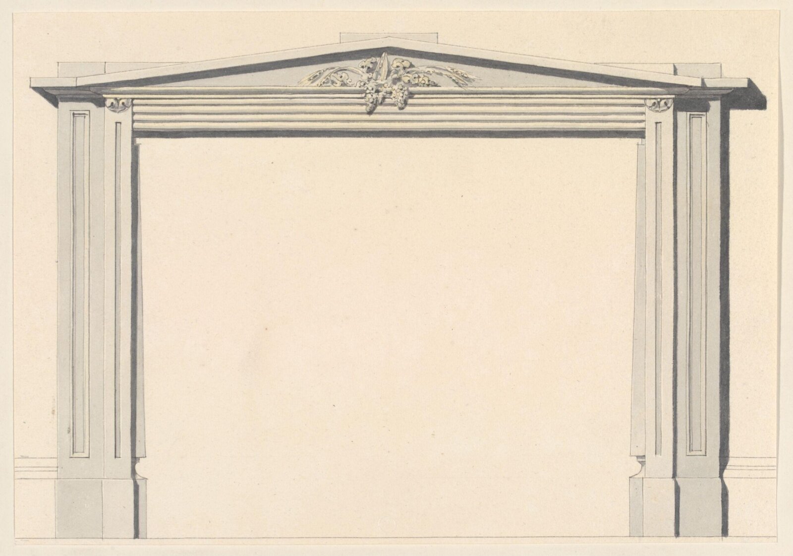 Drawing, c. mid 18th century - mid 19th century