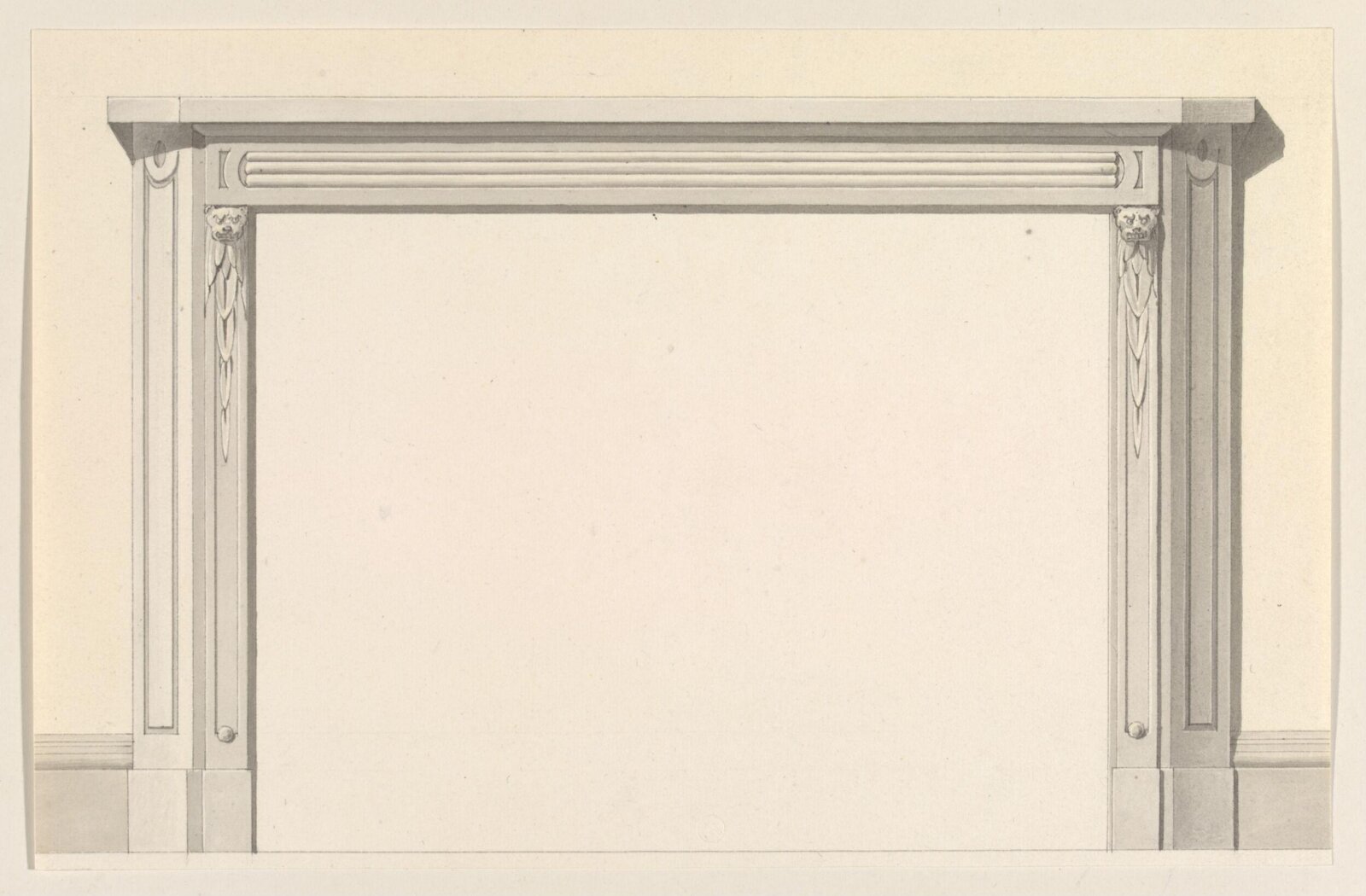 Drawing, c. mid 18th century - mid 19th century