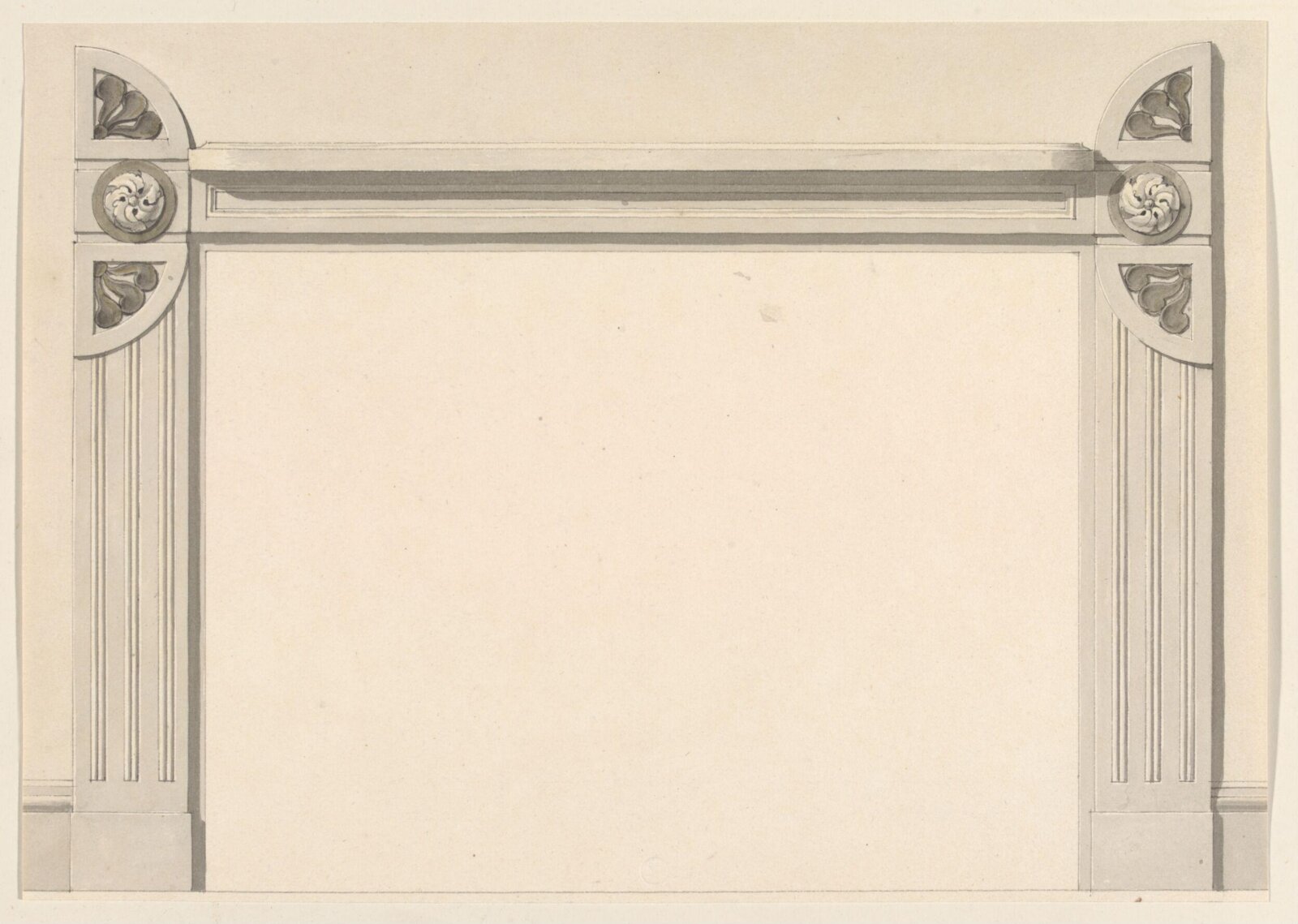 Drawing, c. mid 18th century - mid 19th century