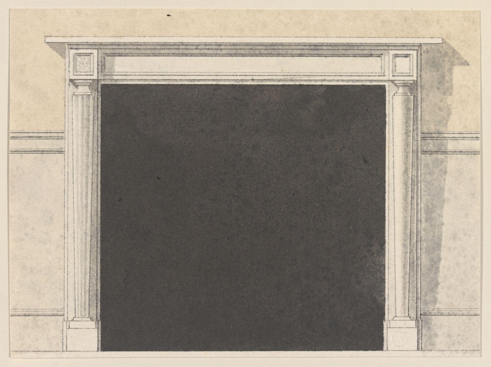 Drawing, c. mid 18th century - mid 19th century
