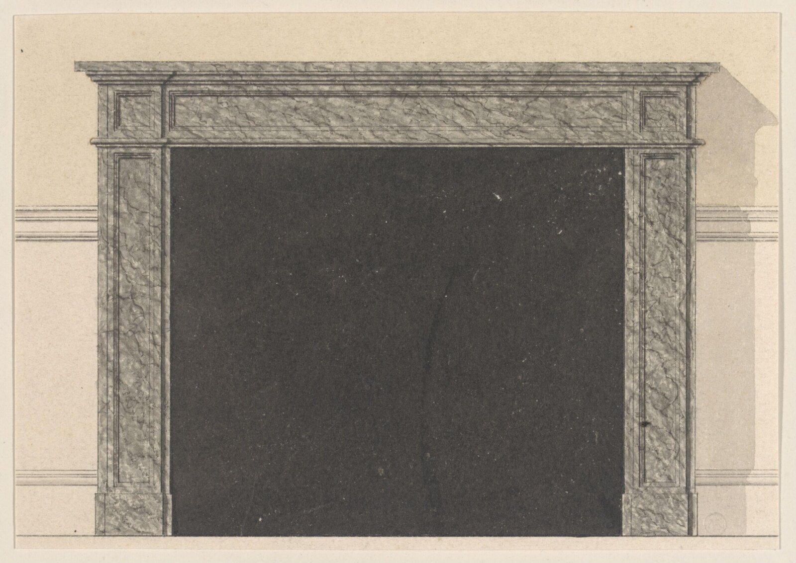 Drawing, c. mid 18th century - mid 19th century