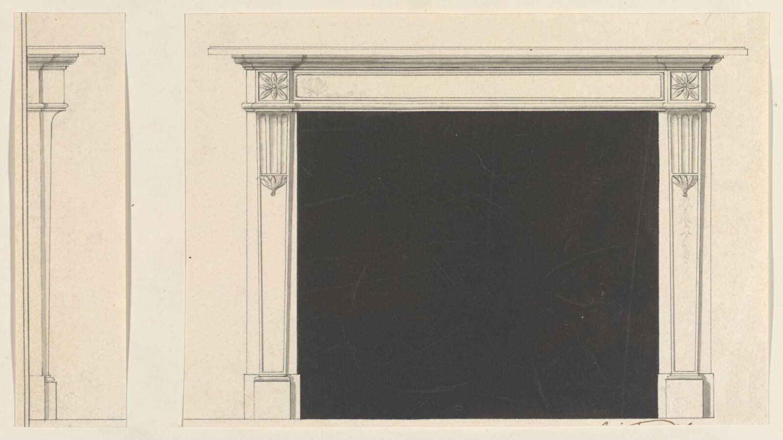 Drawing, c. mid 18th century - mid 19th century