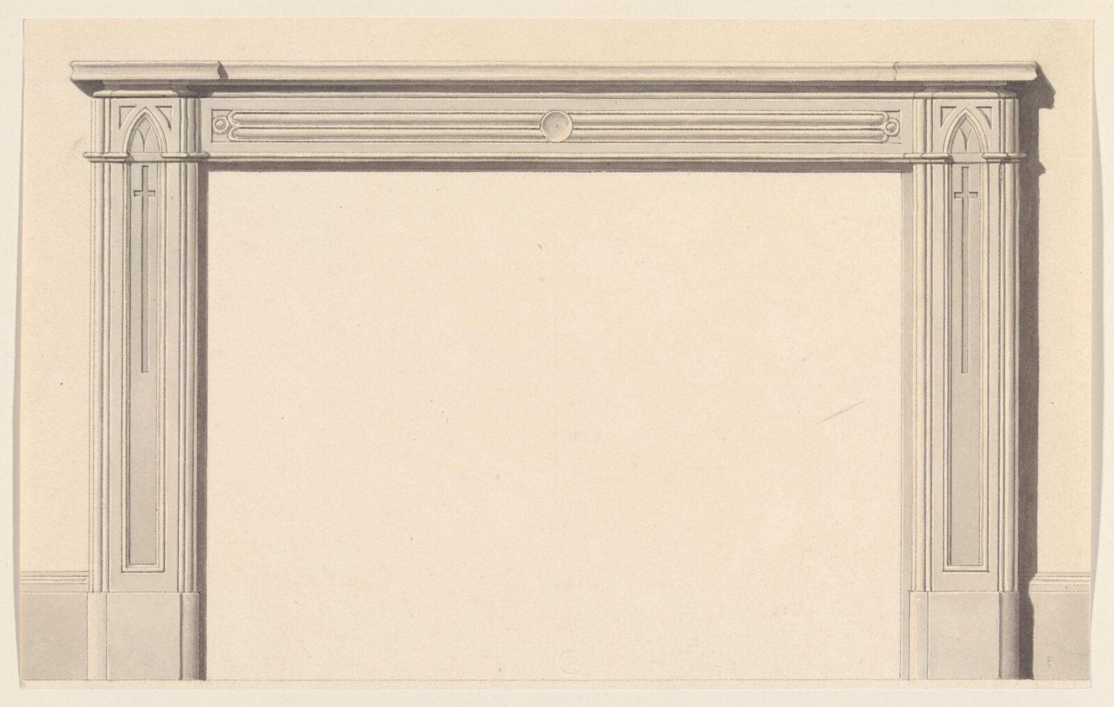 Drawing, c. mid 18th century - mid 19th century