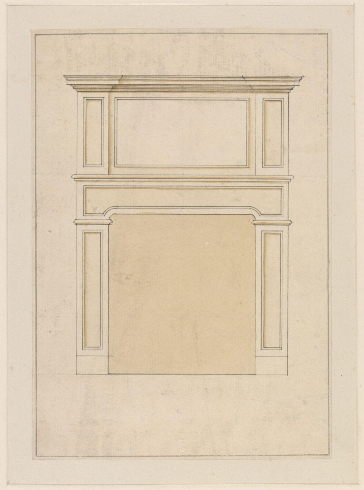 Drawing, c. mid 18th century - mid 19th century