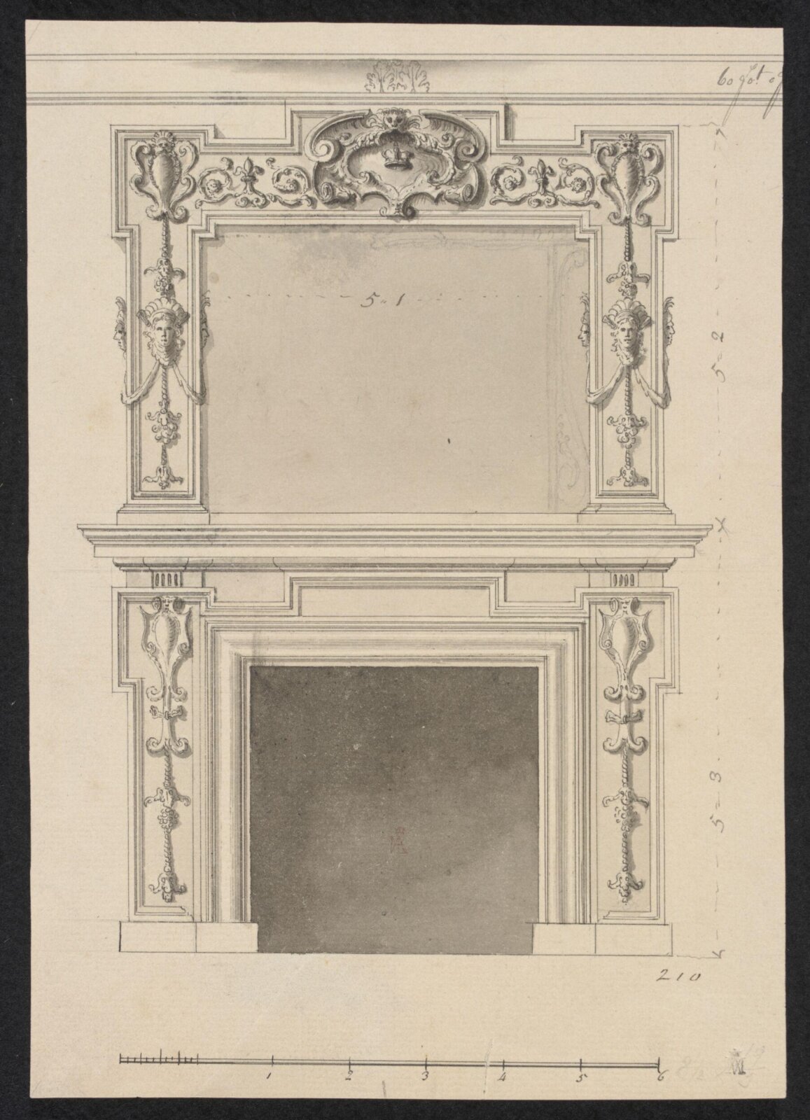 Drawing, William Kent (круг), ок. XVIII века