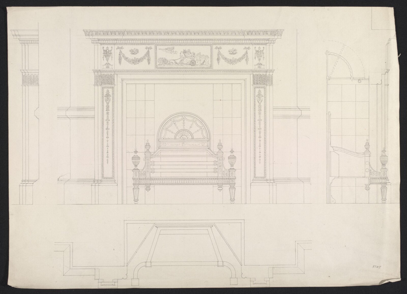 Design for interior decoration., Owen Jones, 1809 - 1874